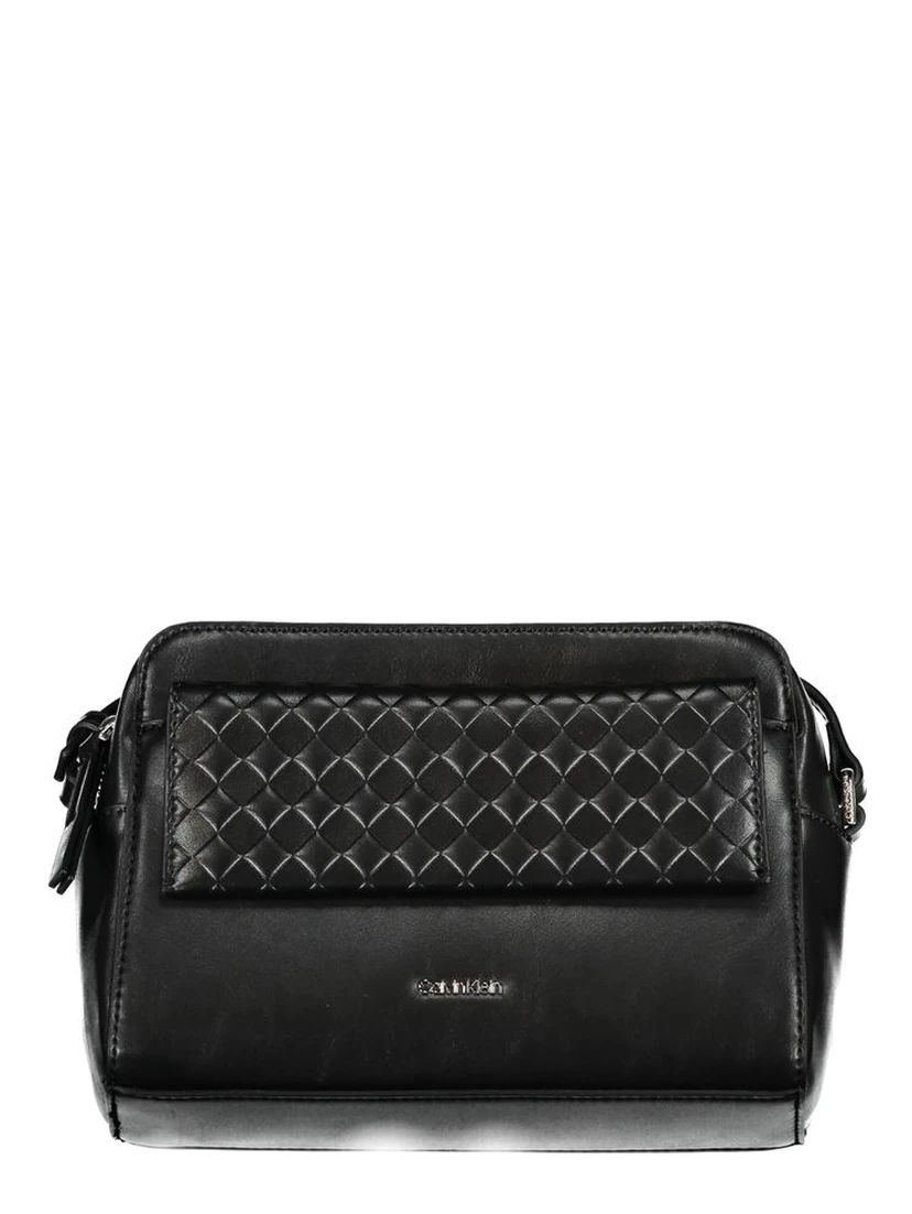 Black Polyester Handbag