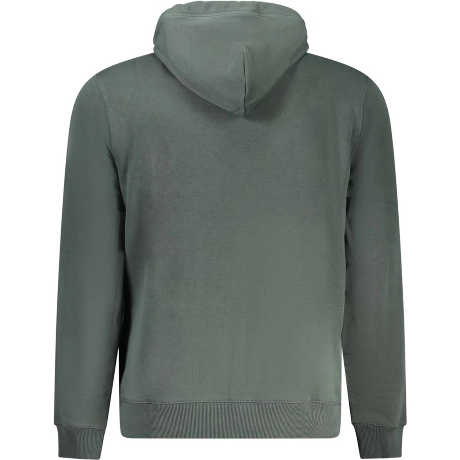 Green Cotton Men Sweater