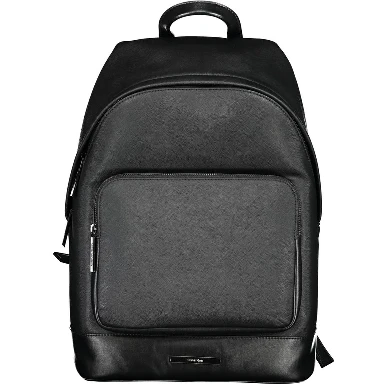 Black Polyester Backpack