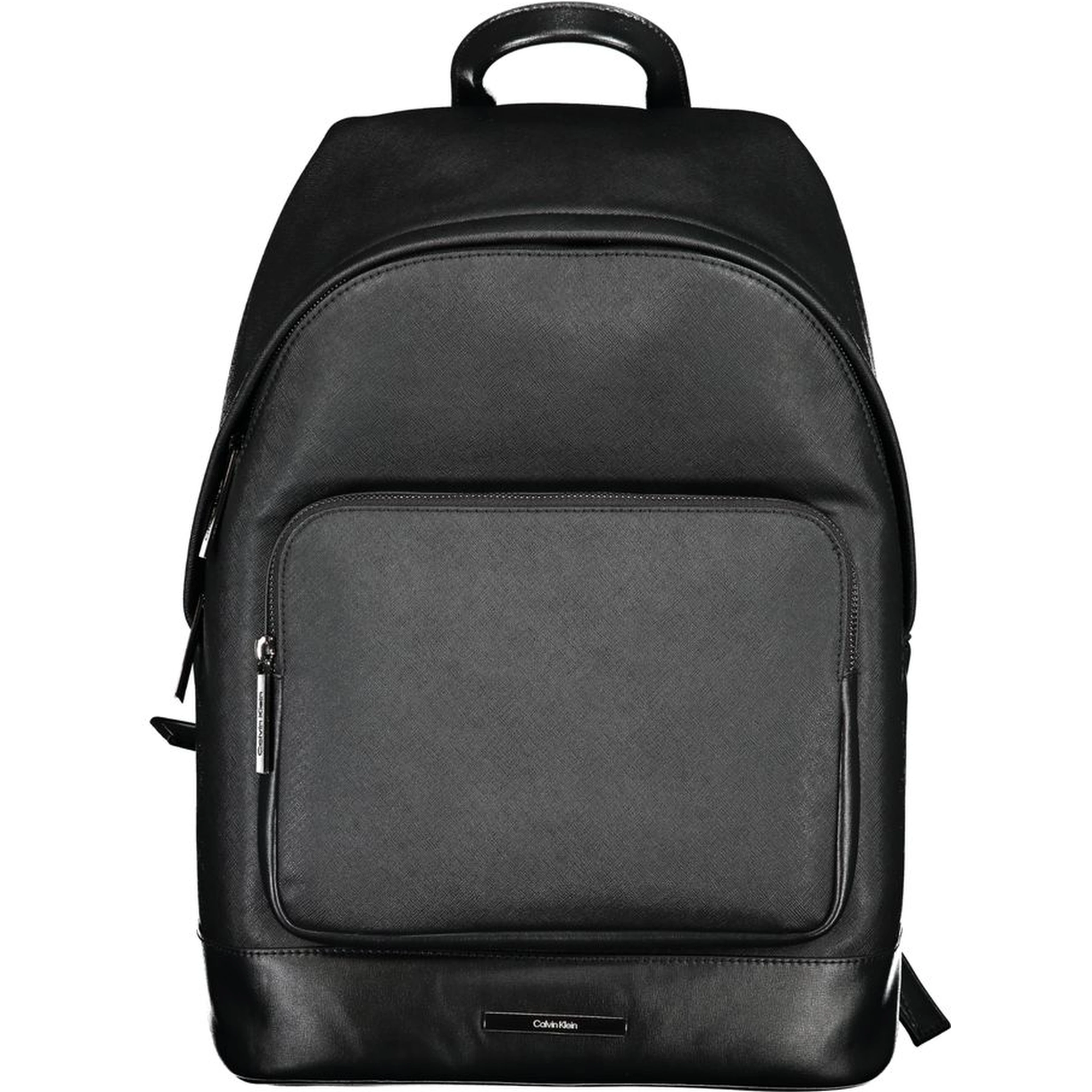 Black Polyester Backpack