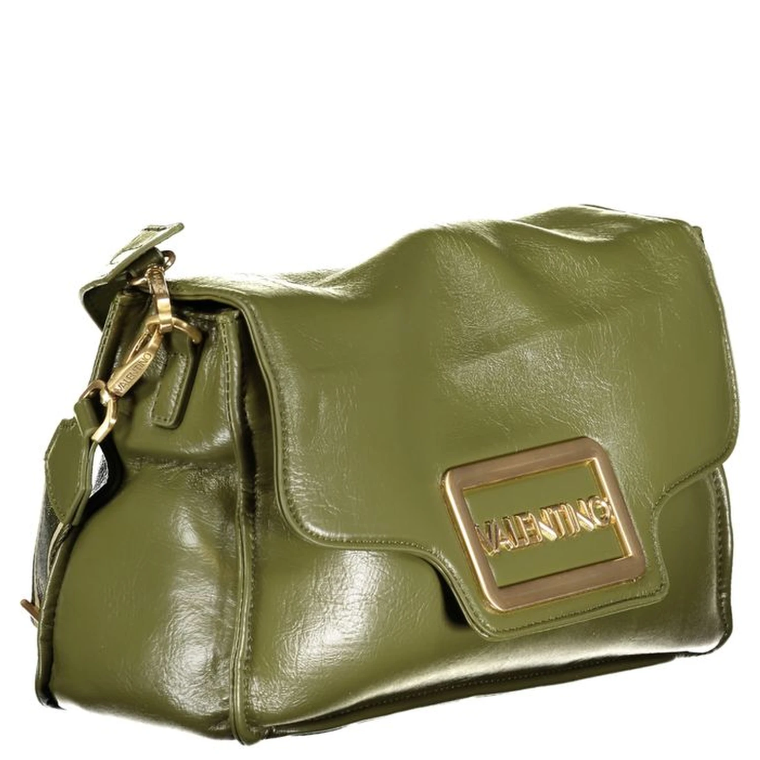 Green Polyethylene Handbag