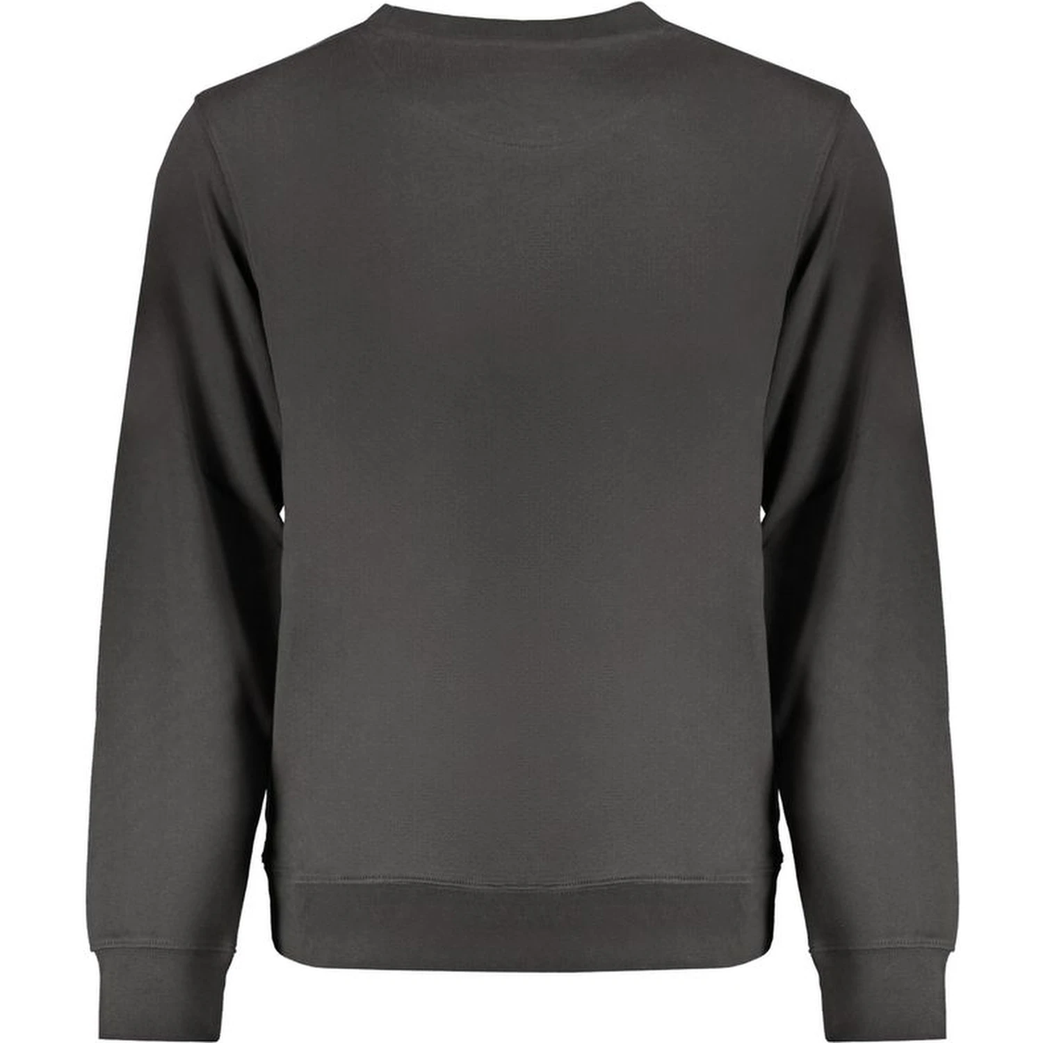 Black Cotton Men Sweater