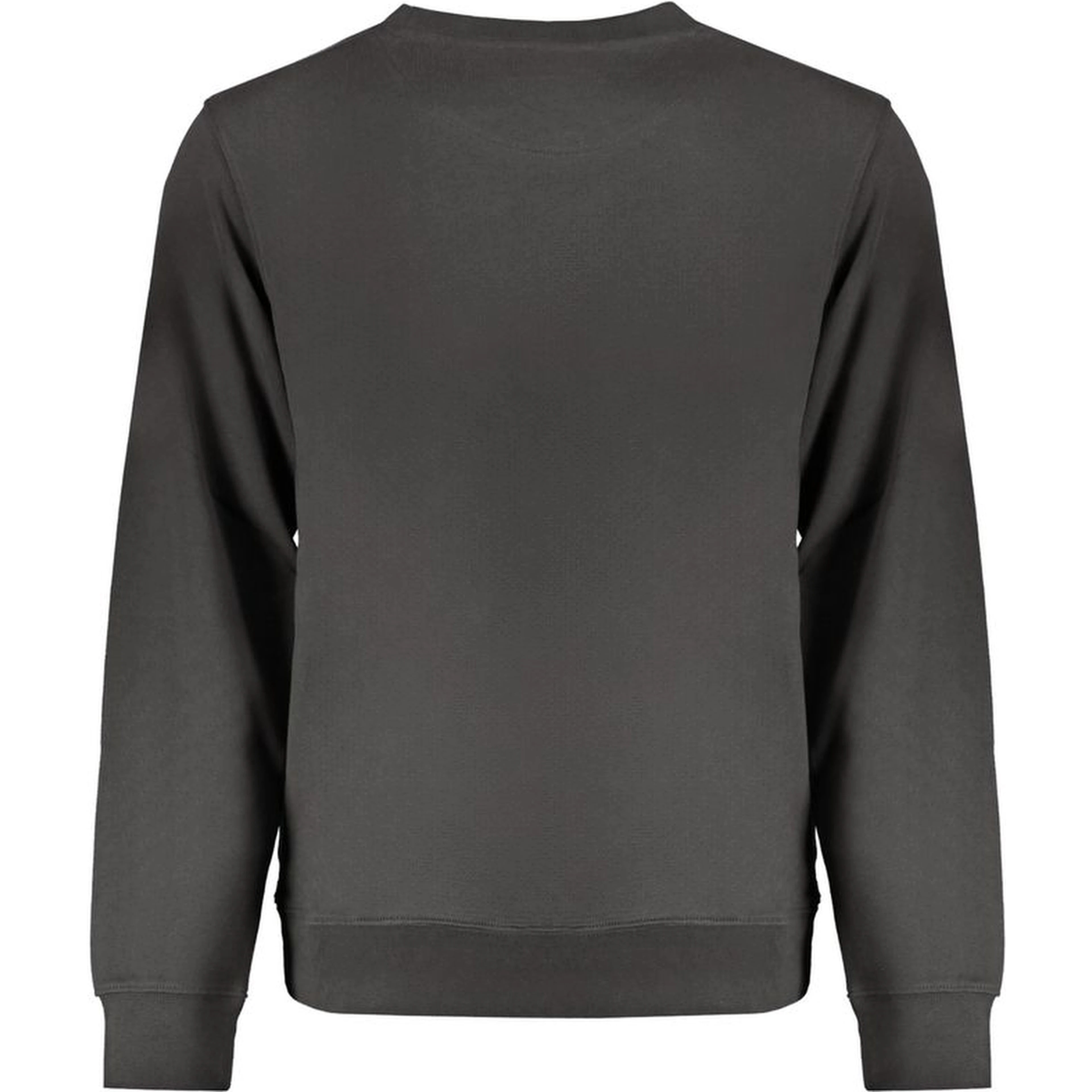 Black Cotton Men Sweater