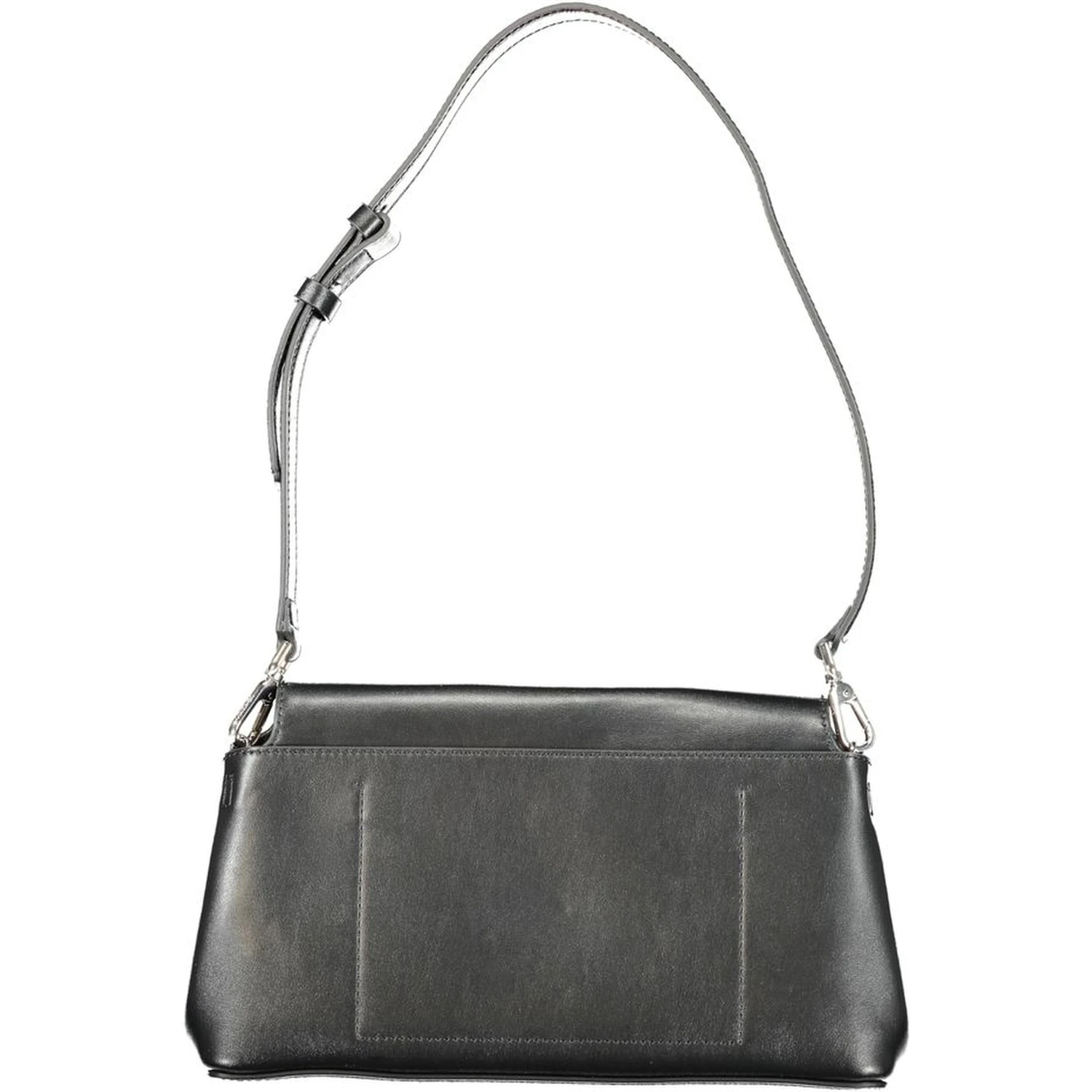 Black Polyester Handbag