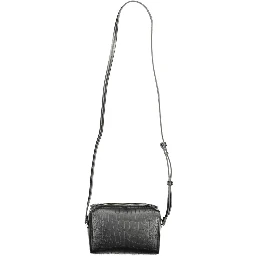 Black Polyester Handbag