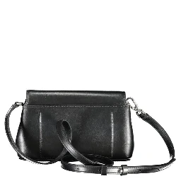 Black Polyester Handbag