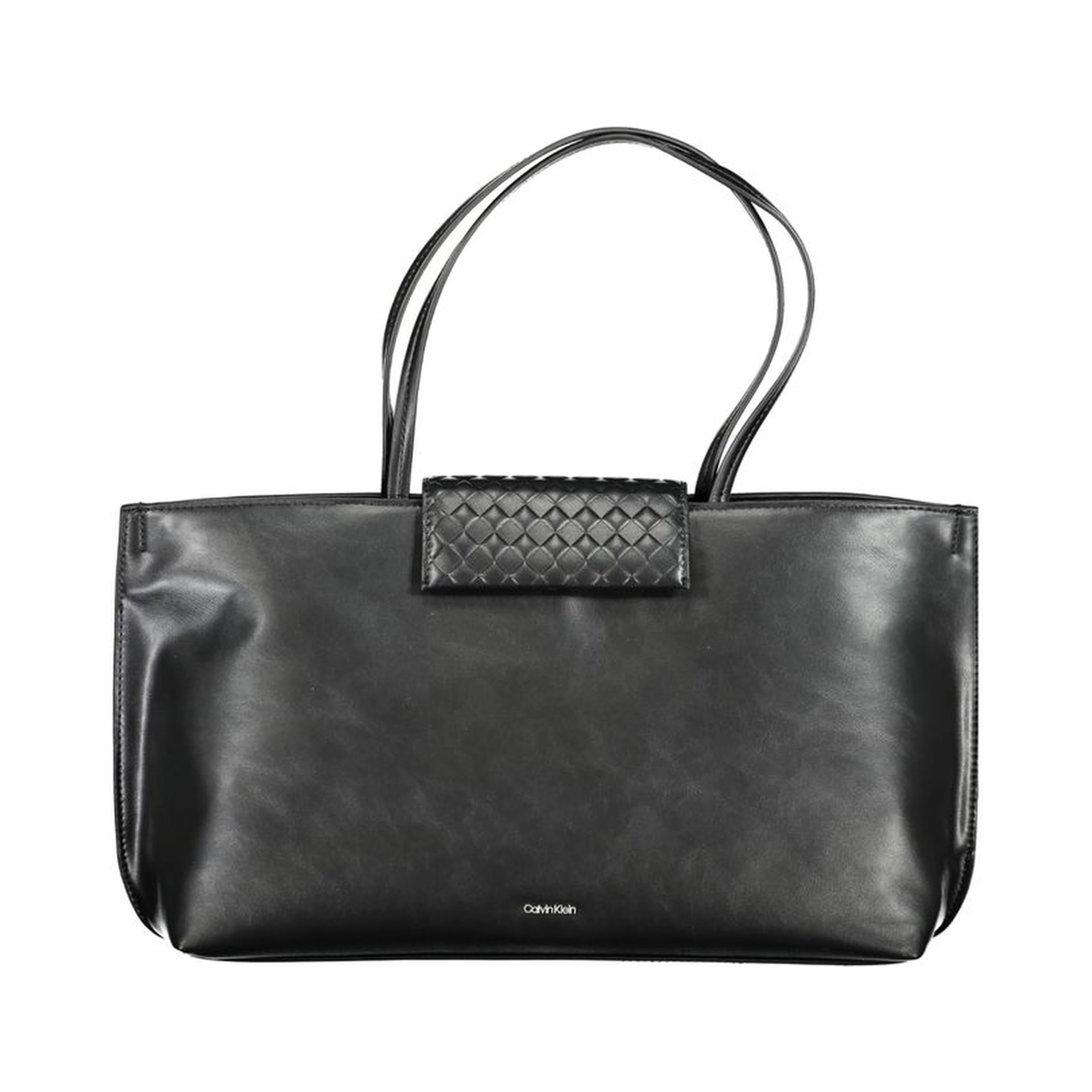 Black Polyester Handbag