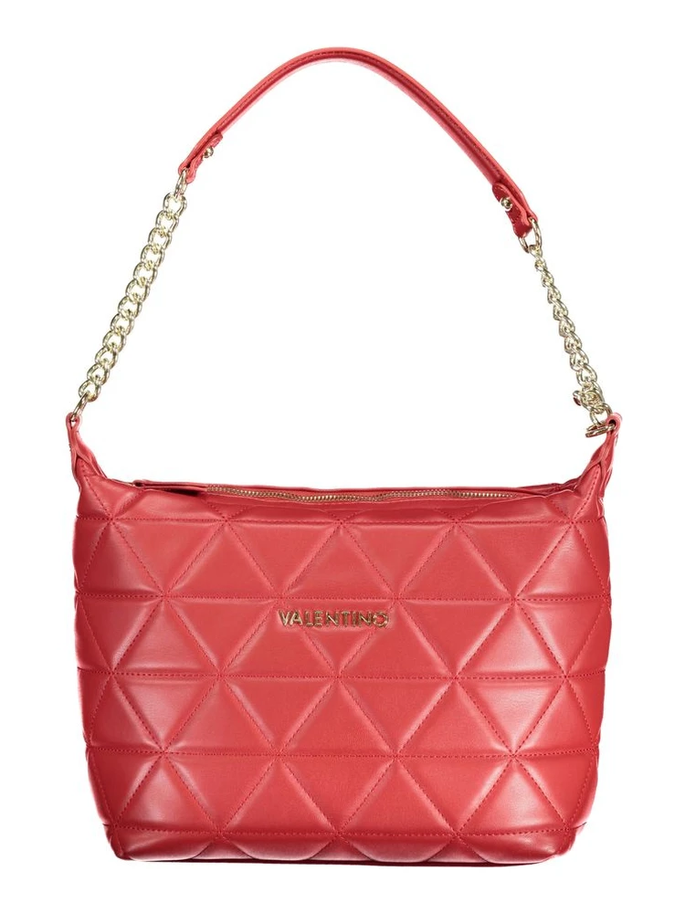 Red Polyethylene Handbag