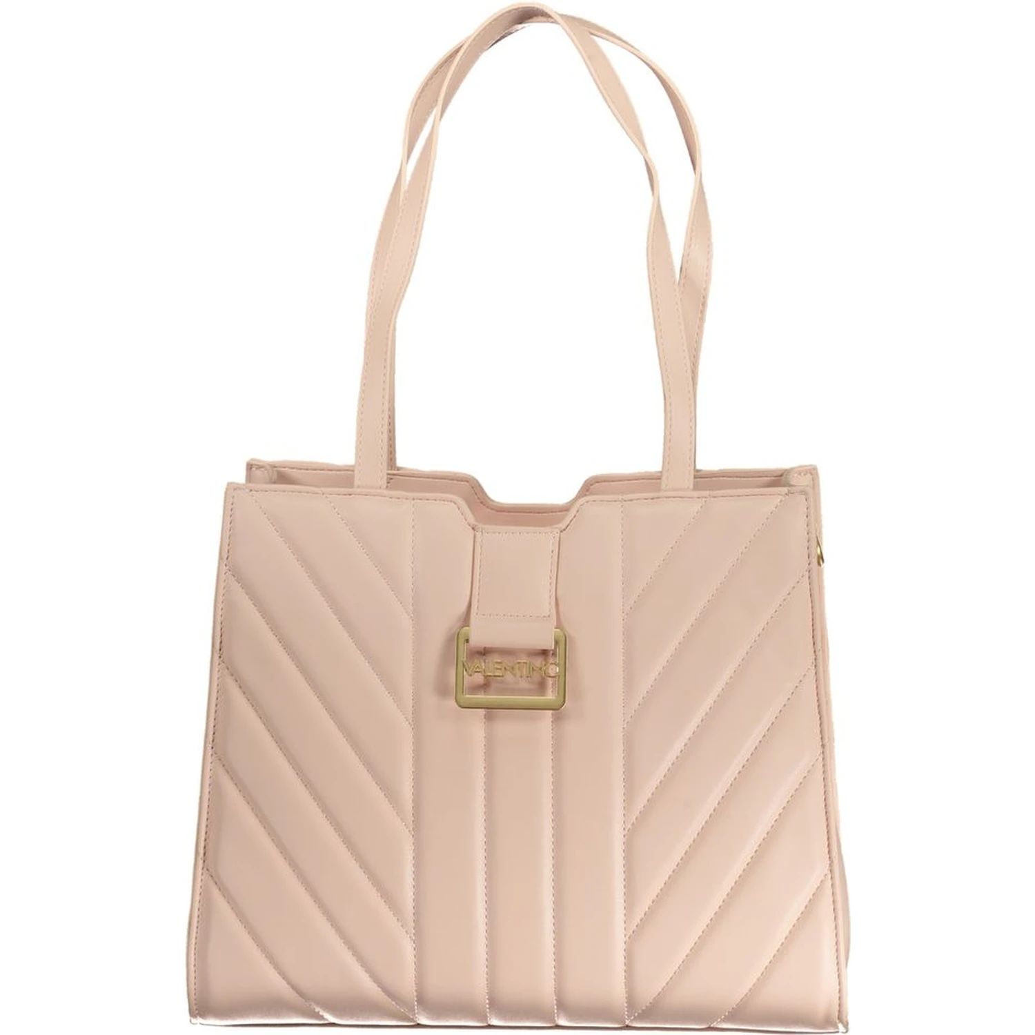 Pink Polyethylene Handbag