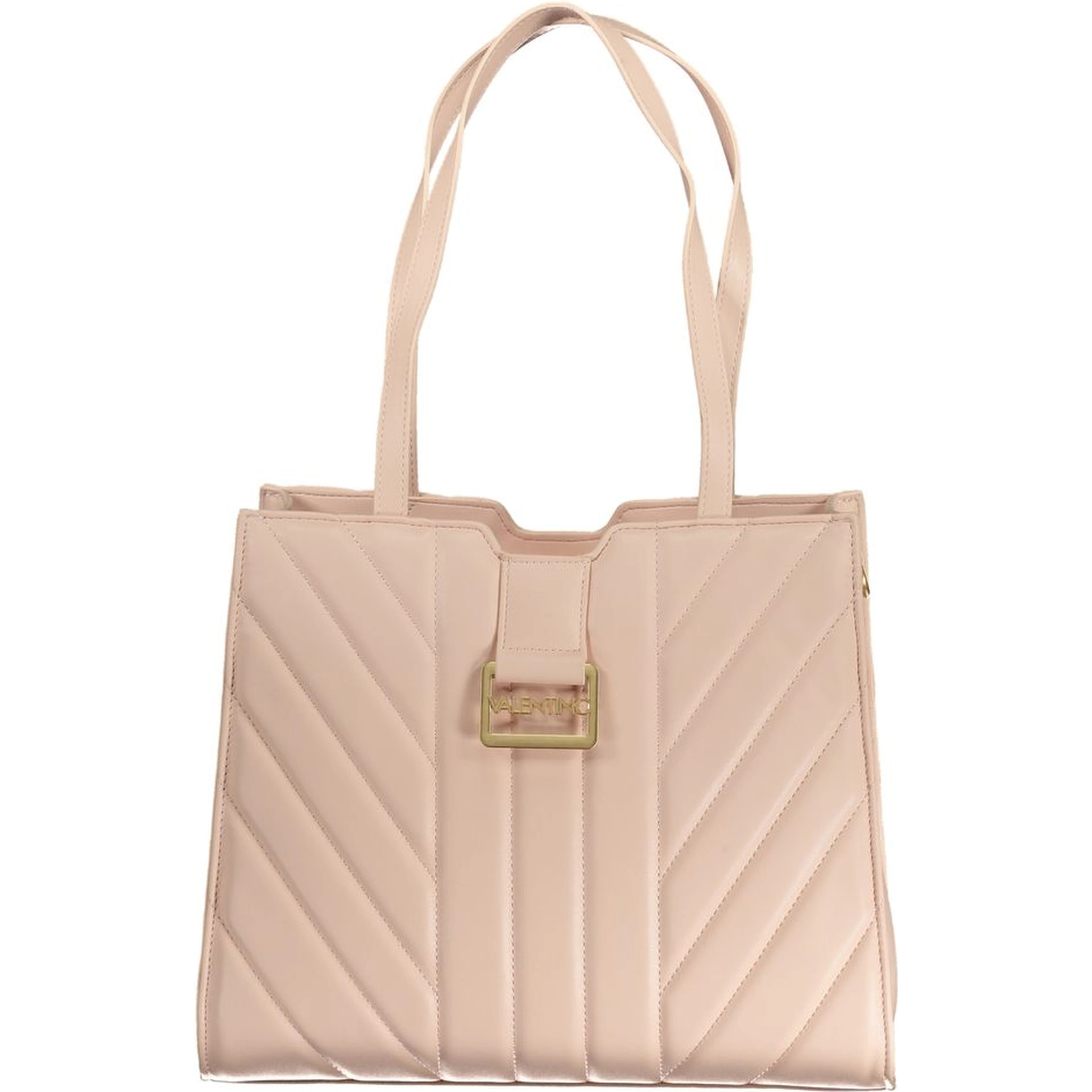 Pink Polyethylene Handbag