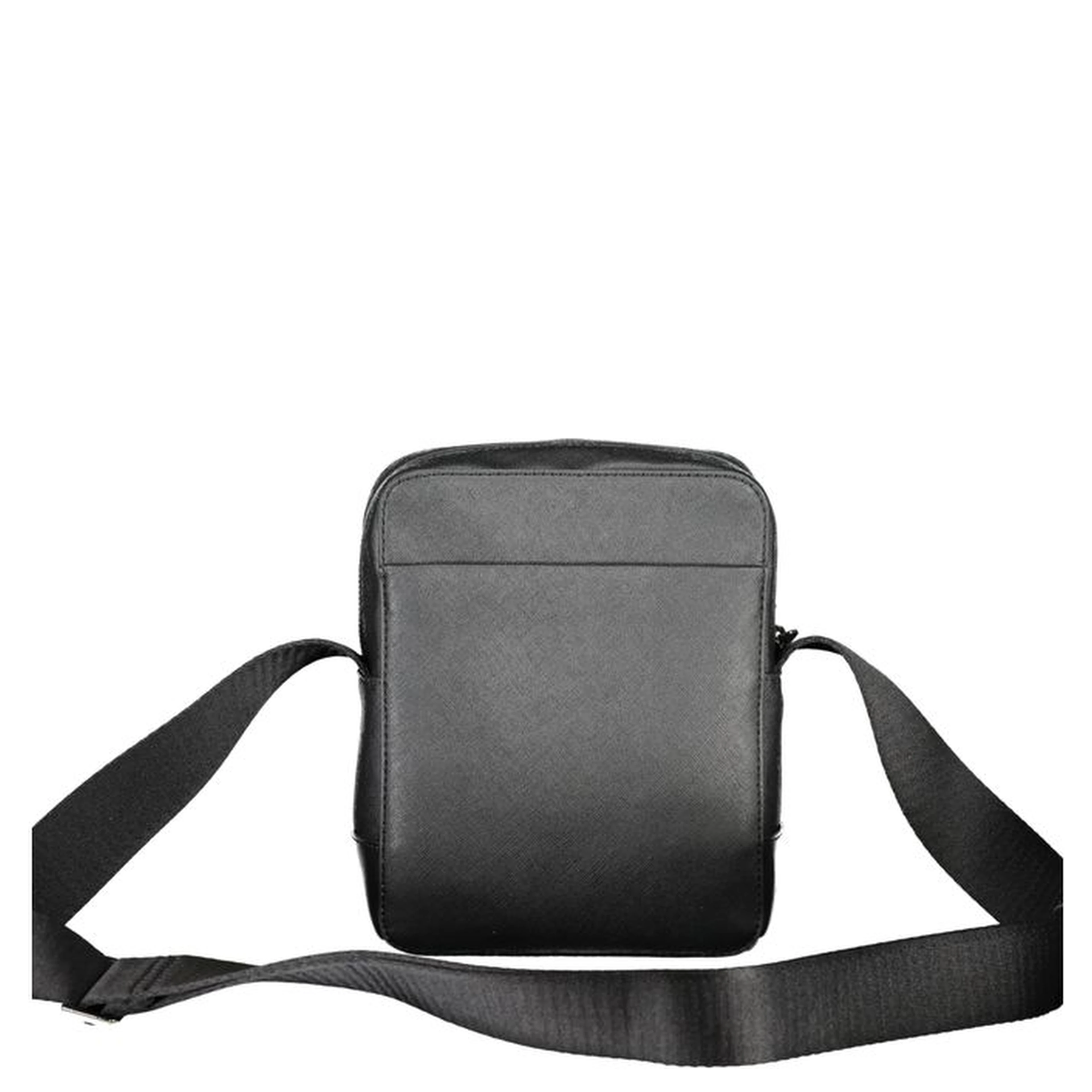 Black Polyester Shoulder Bag
