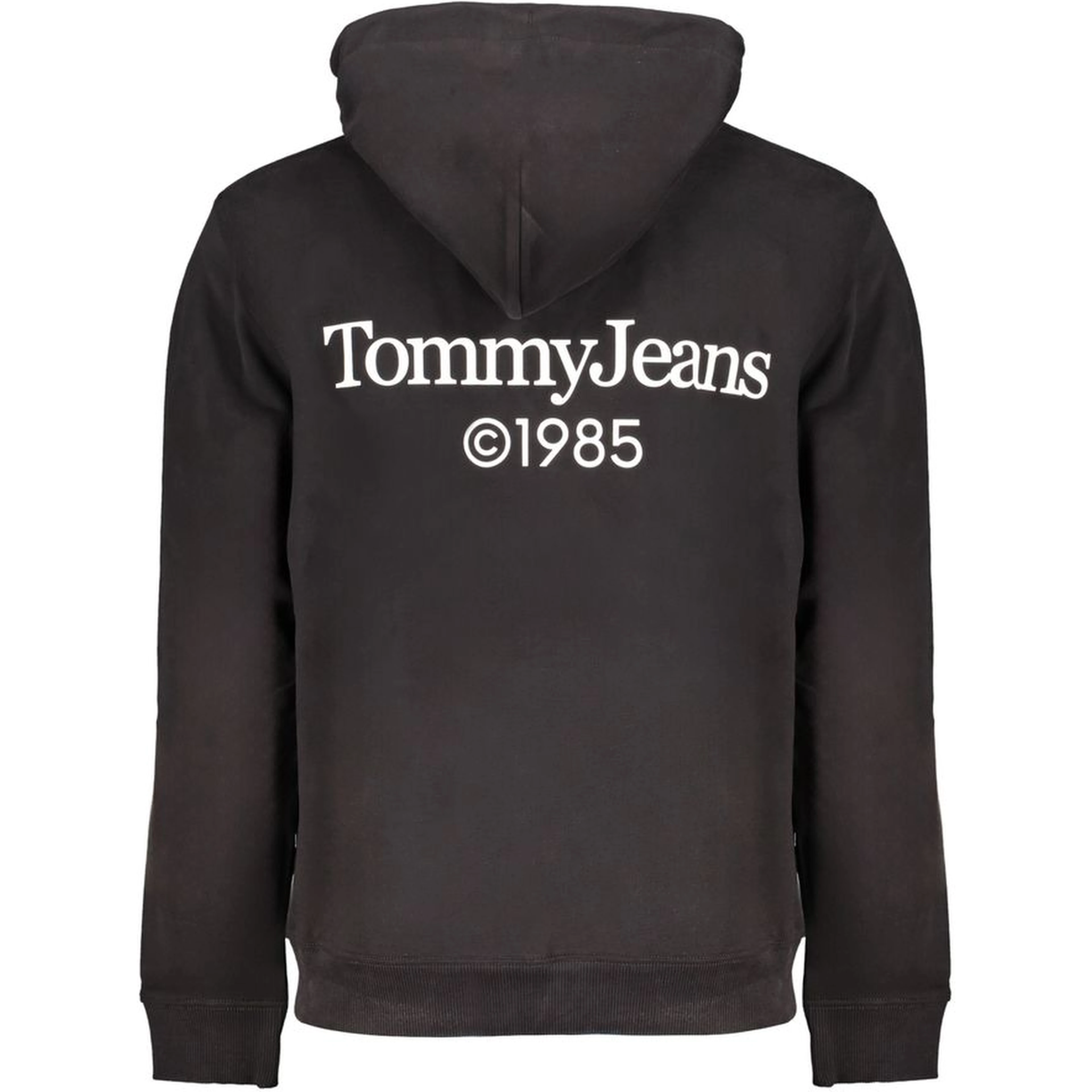 Black Cotton Men Sweater