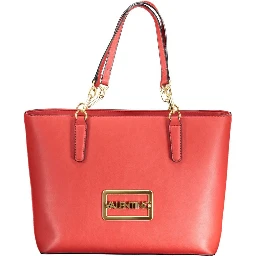 Red Polyethylene Handbag
