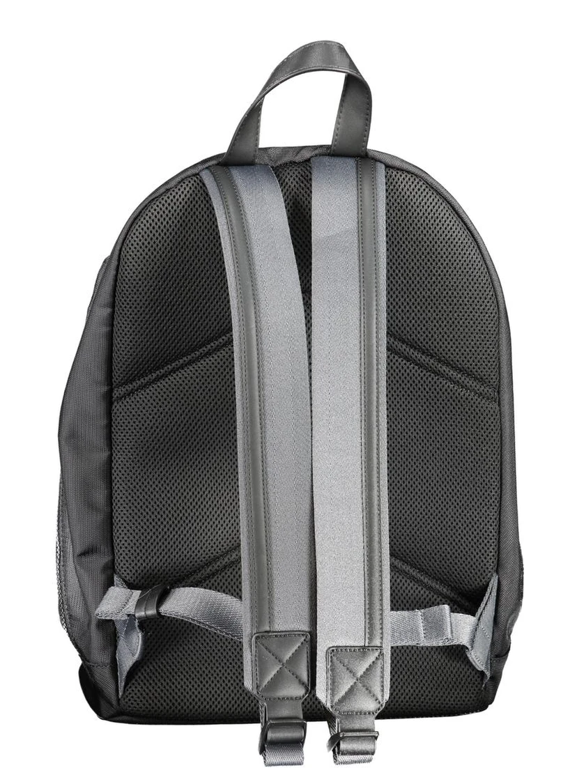 Black Polyester Backpack