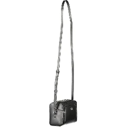 Black Polyester Handbag