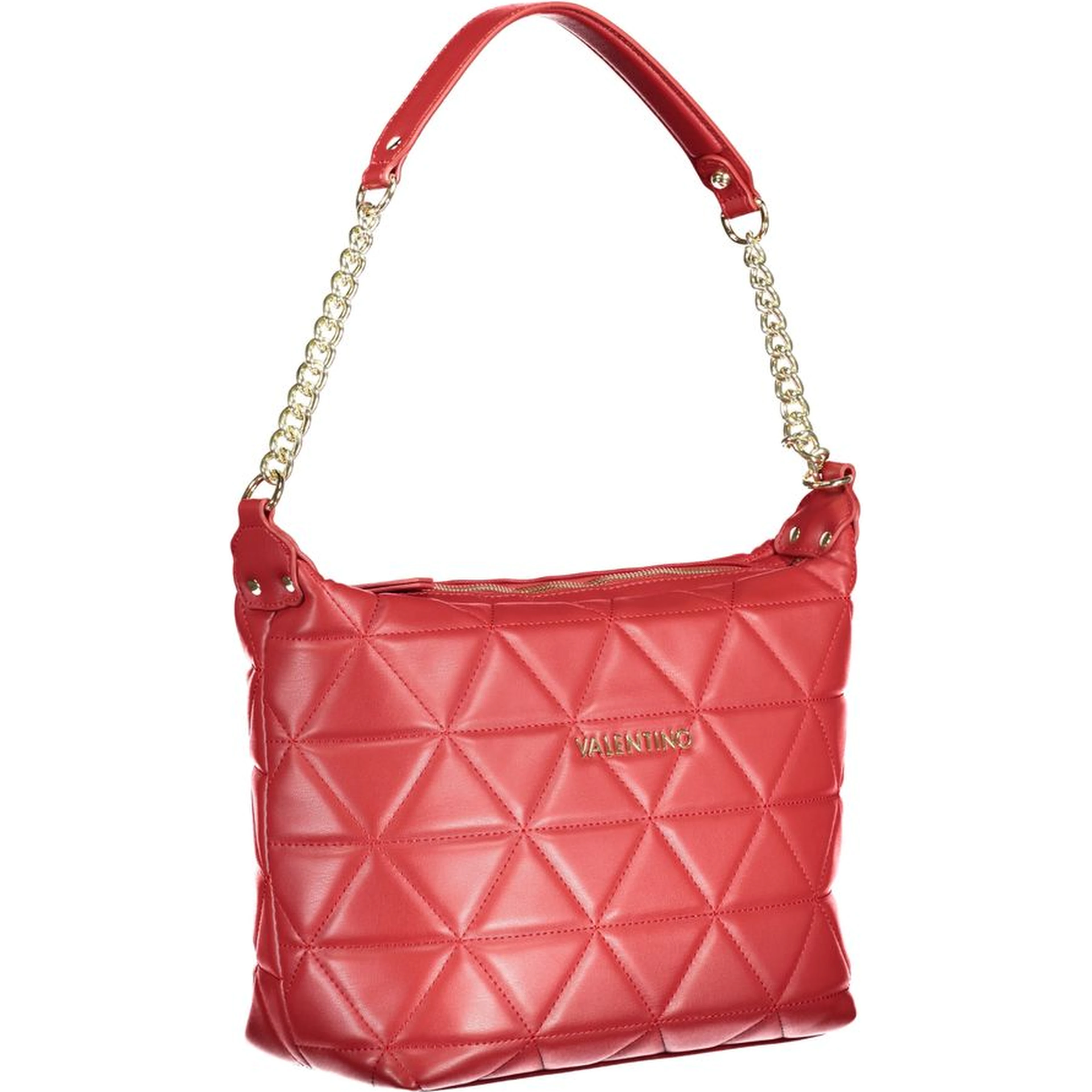 Red Polyethylene Handbag