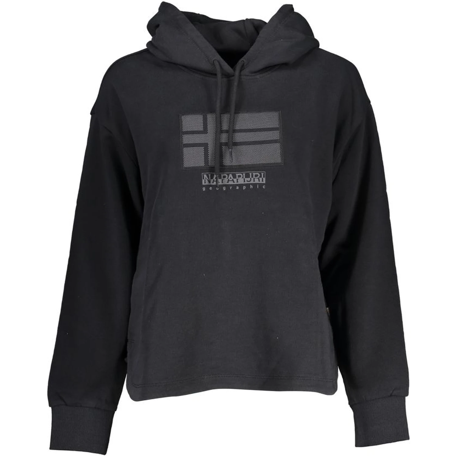 Black Cotton Women Sweater