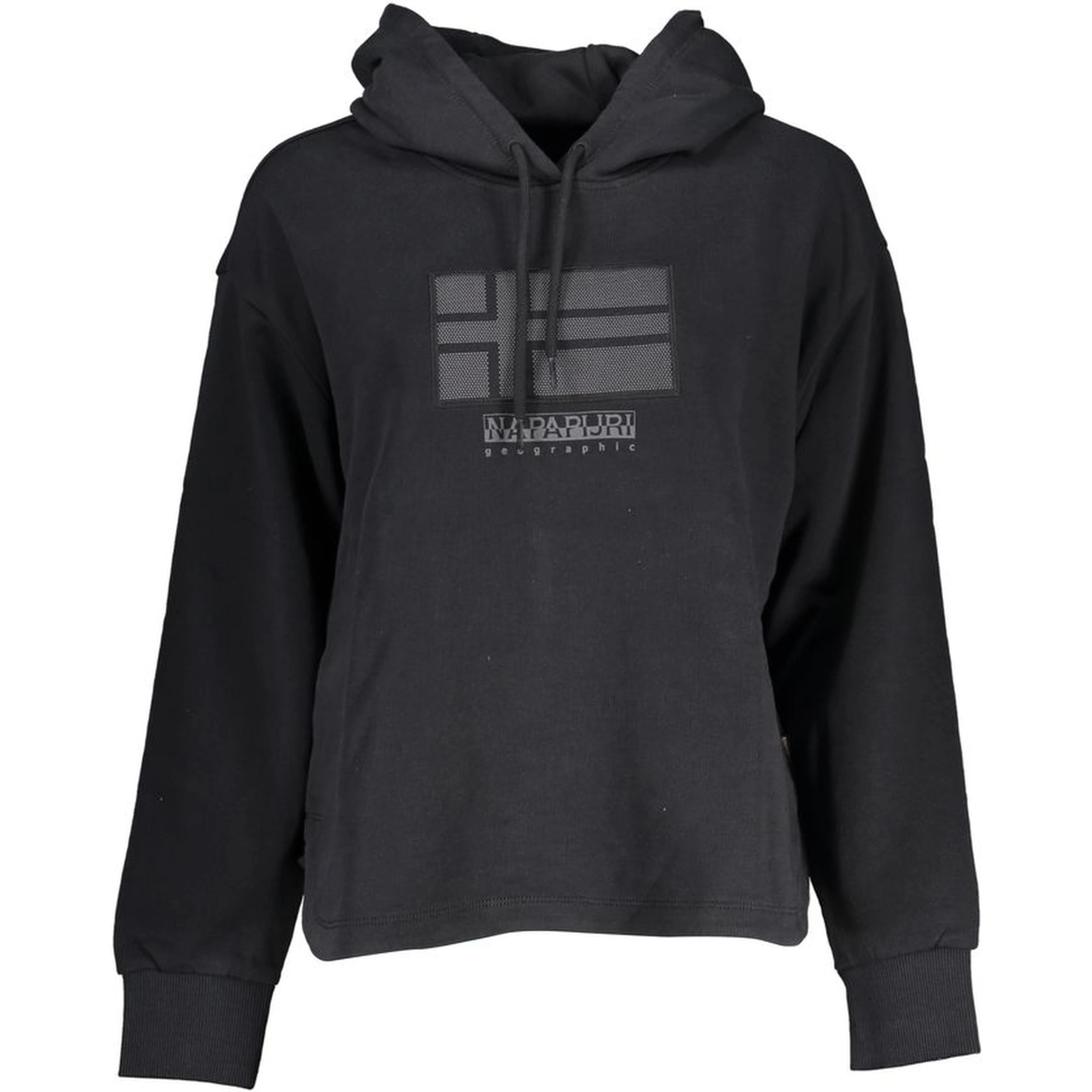 Black Cotton Women Sweater