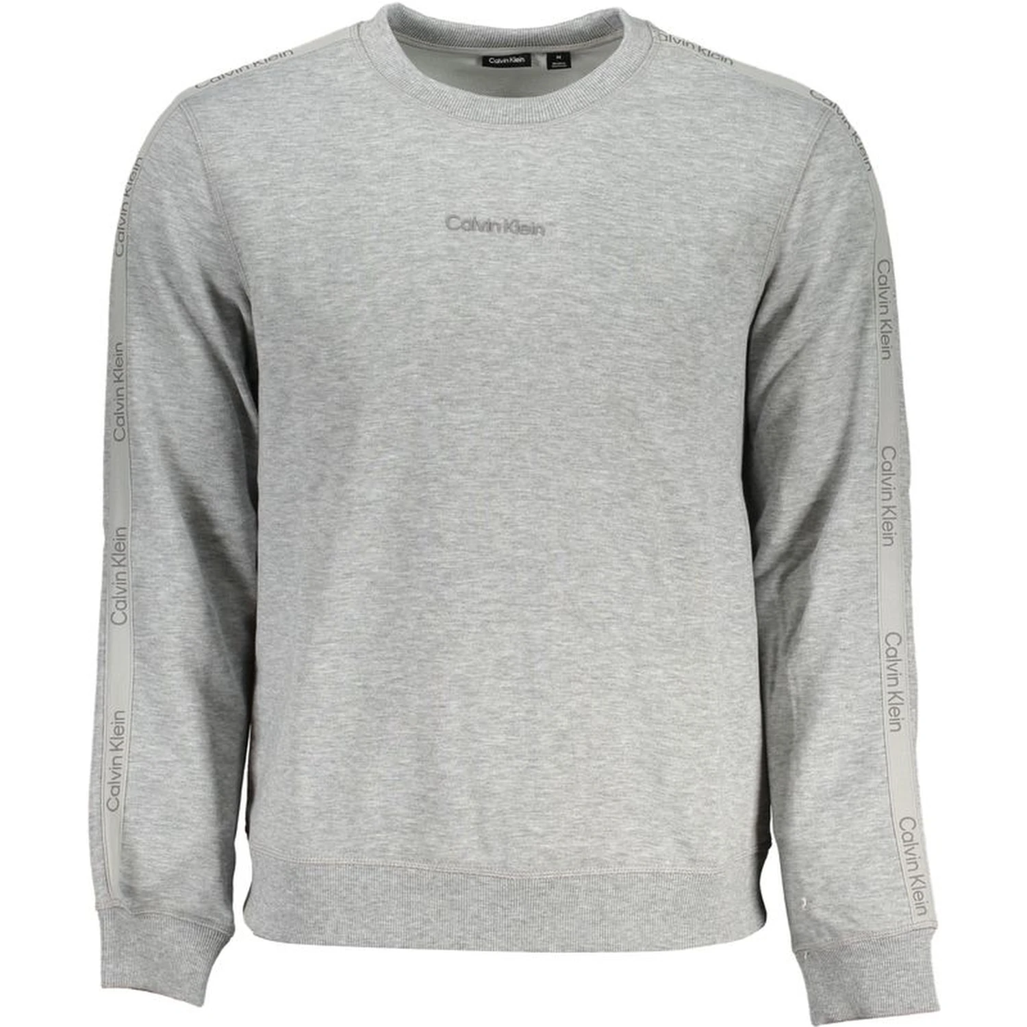 Gray Polyester Men Sweater