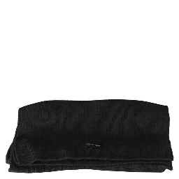 Black Cotton Women Scarf