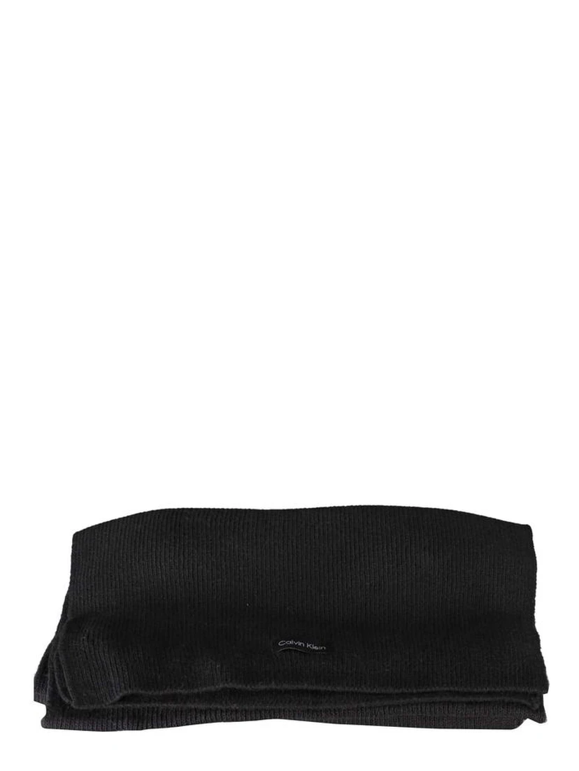 Black Cotton Women Scarf