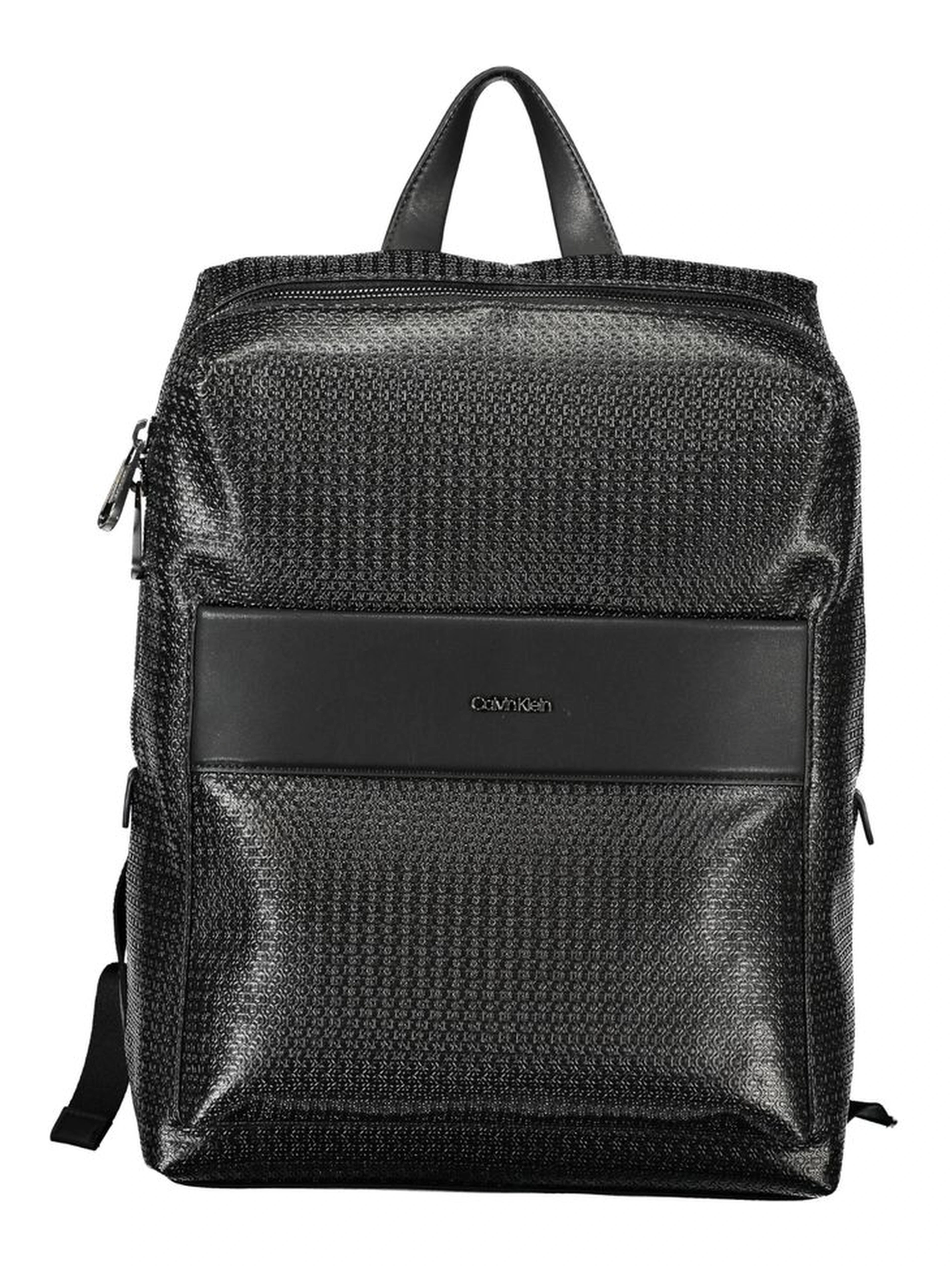 Black Polyester Backpack