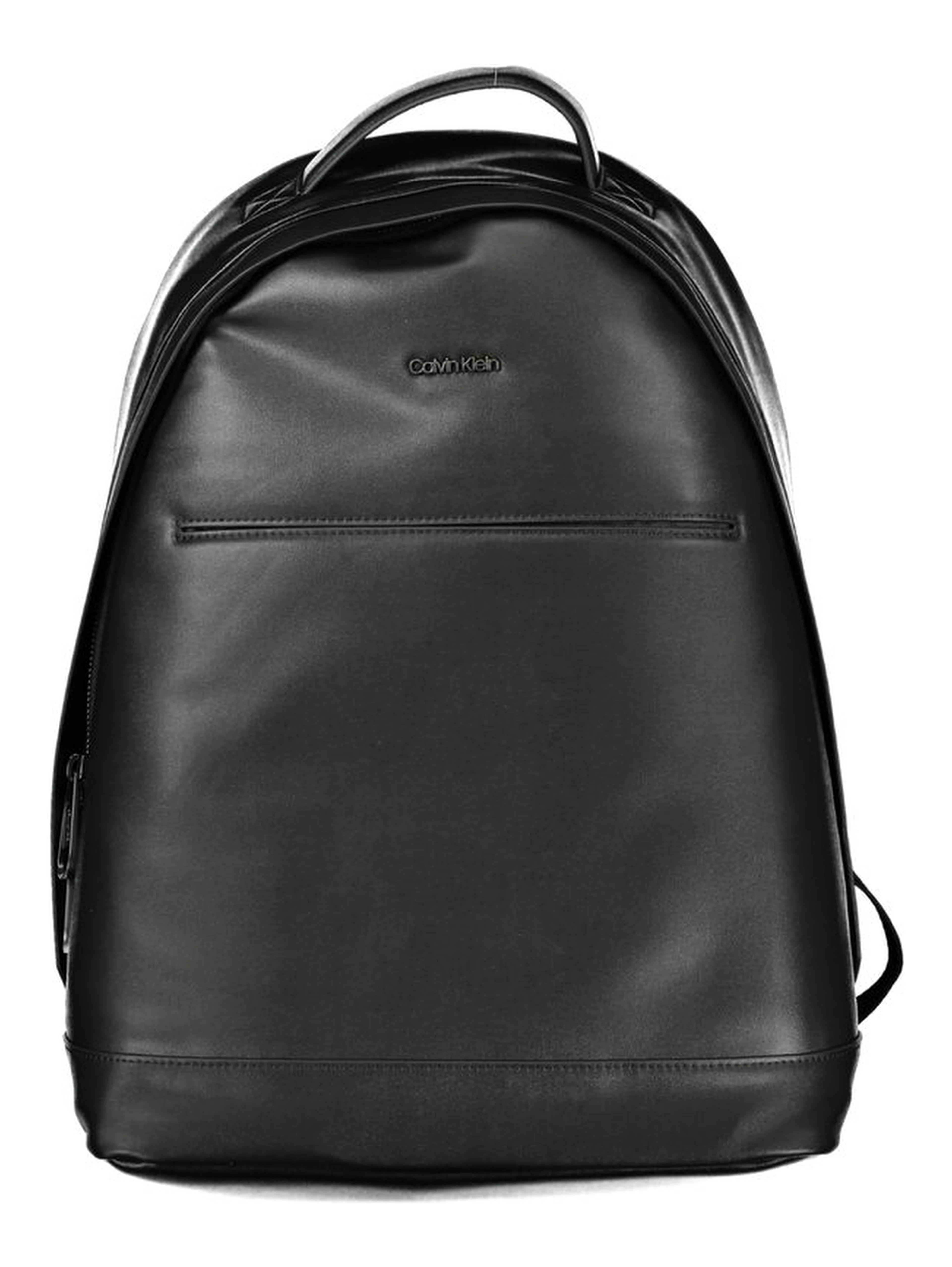 Black Polyester Backpack