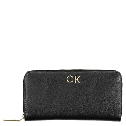Black Polyester Wallet