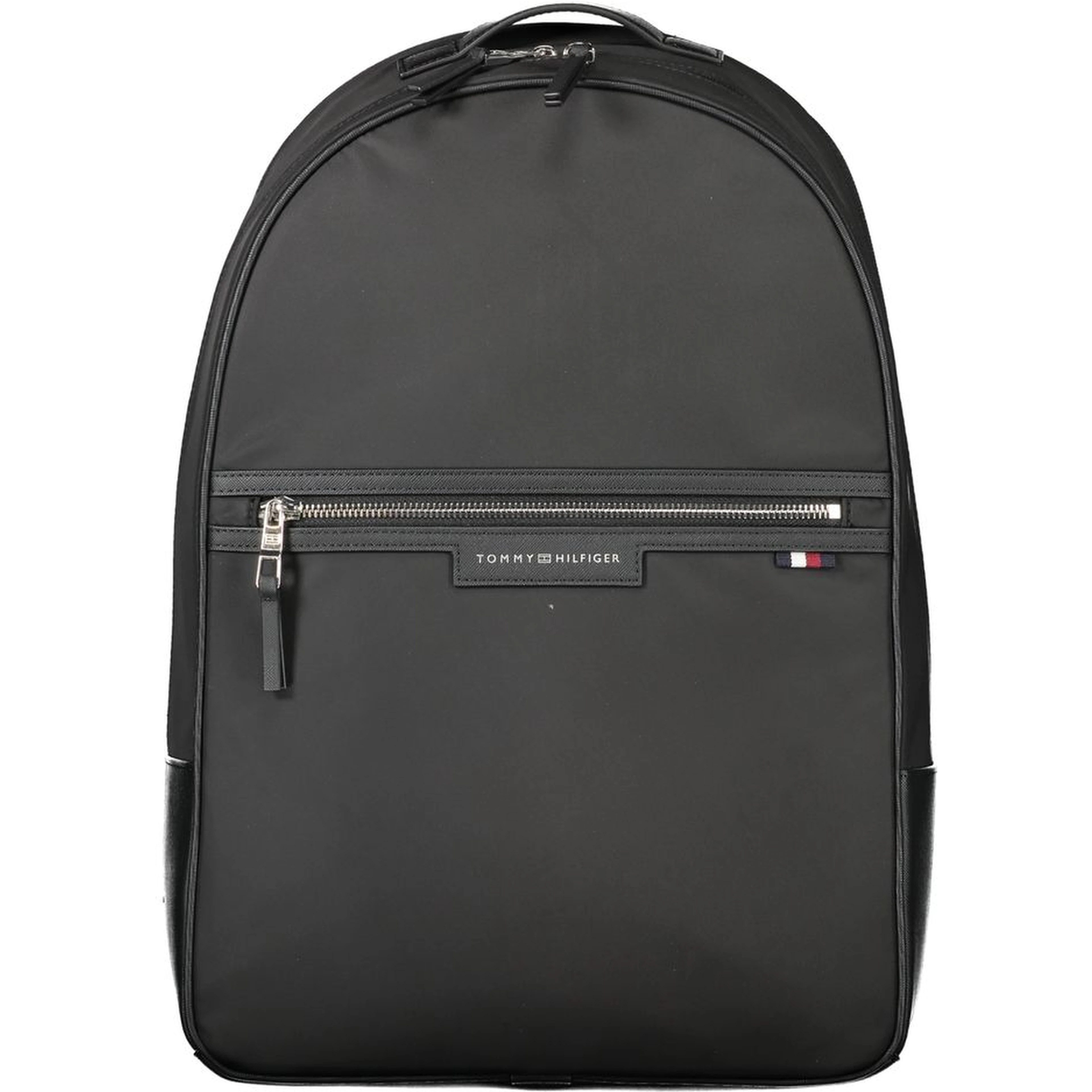 Black Polyester Backpack