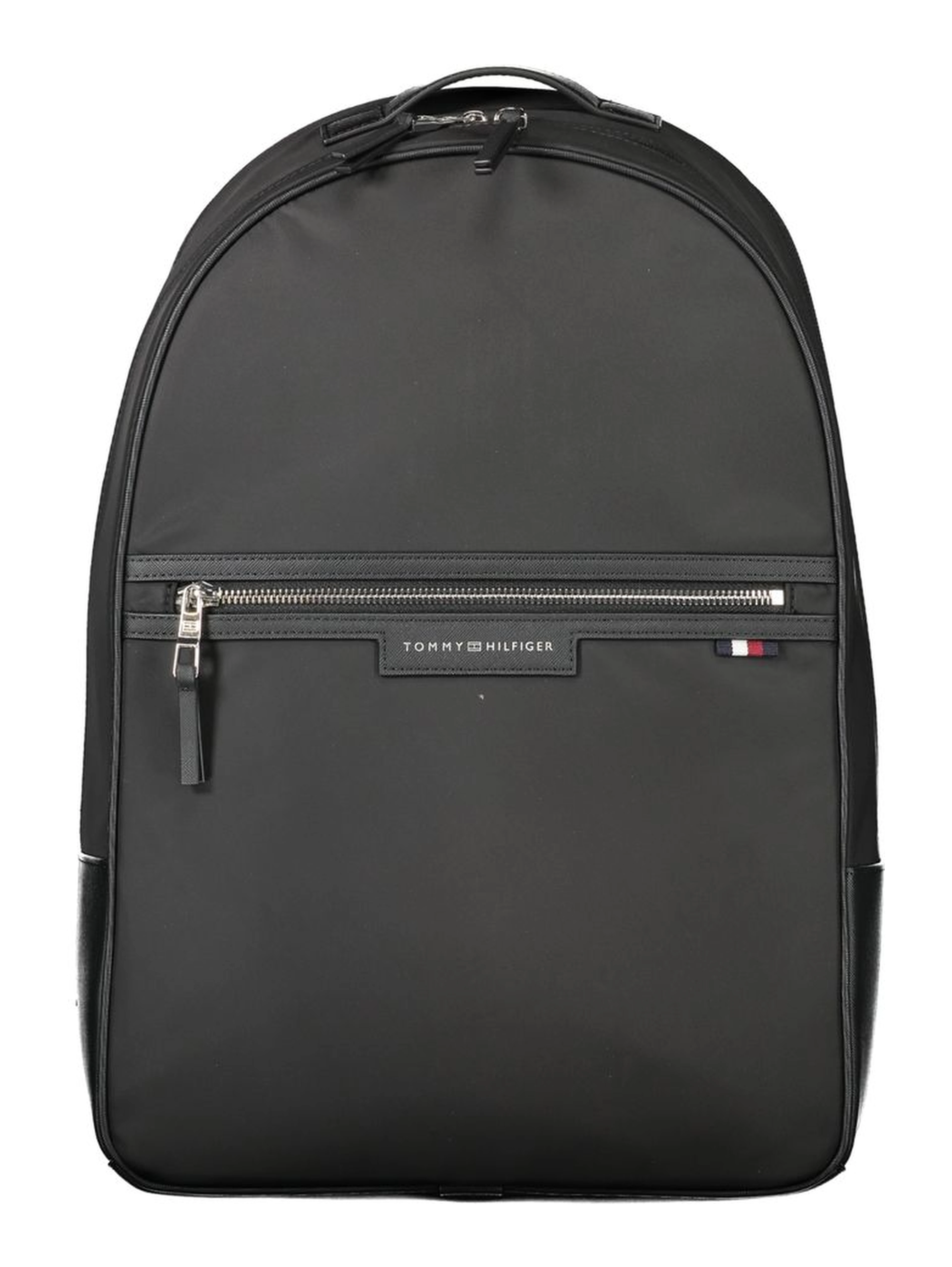 Black Polyester Backpack