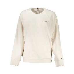 Beige Cotton Women Sweater