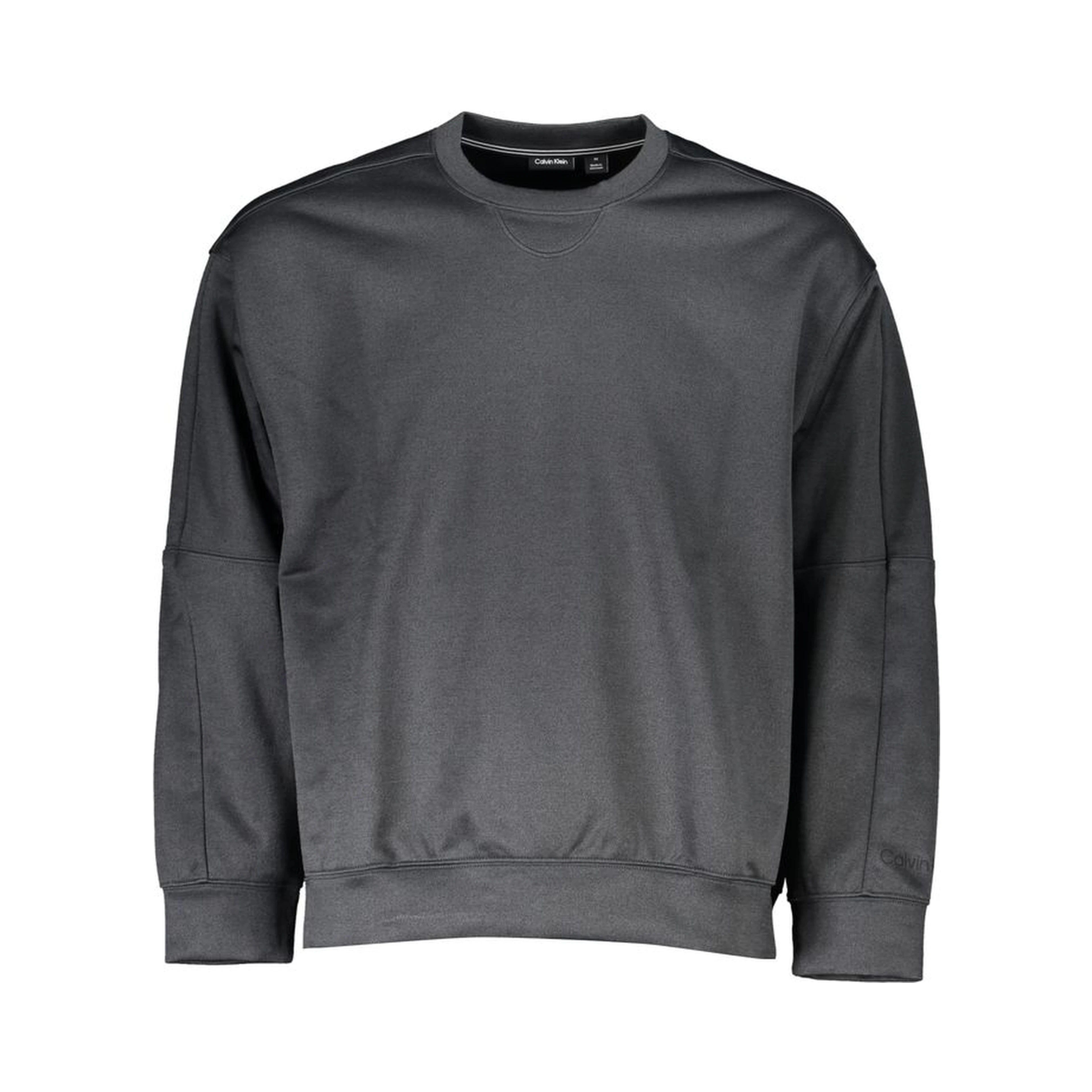 Black Polyester Men Sweater