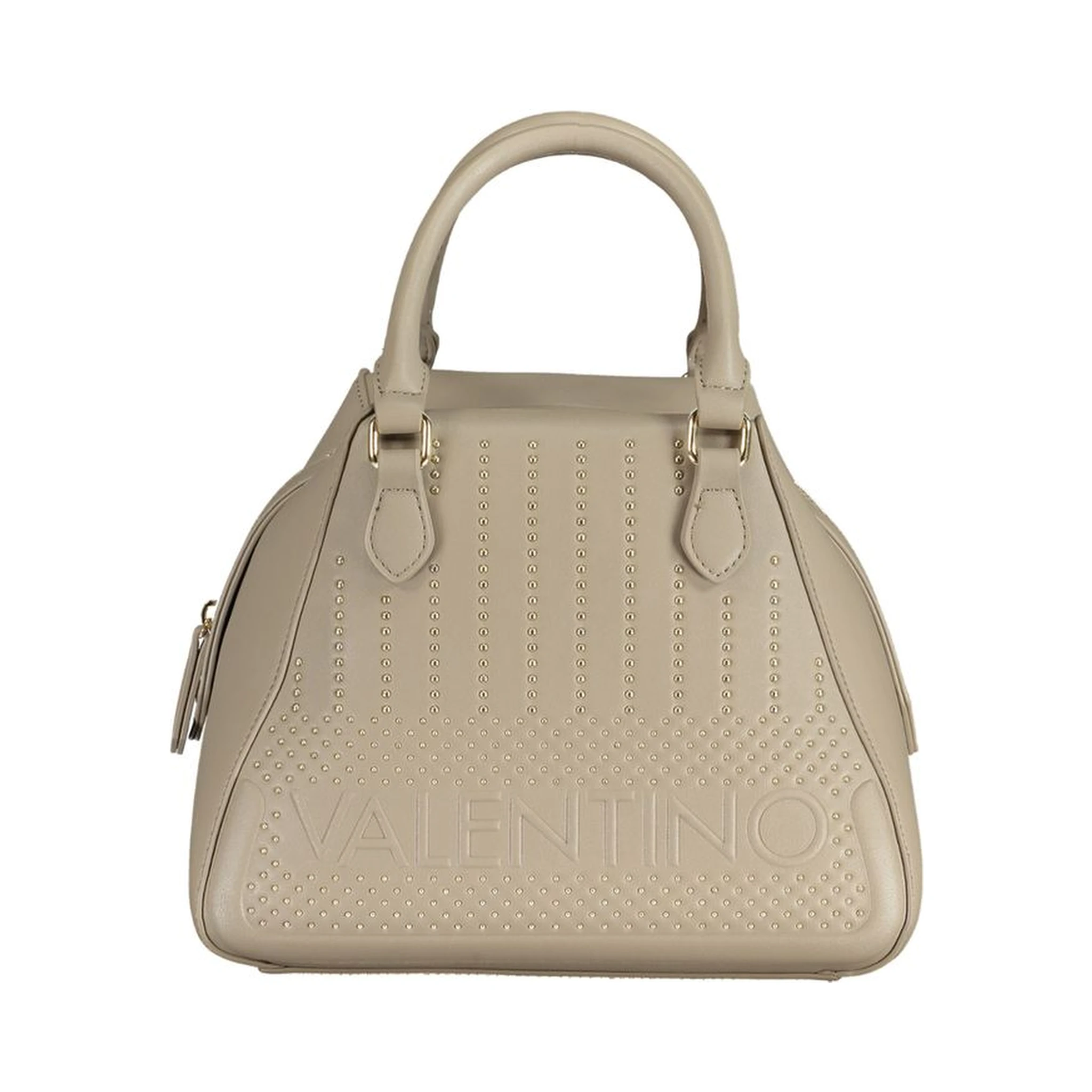 Beige Polyethylene Handbag