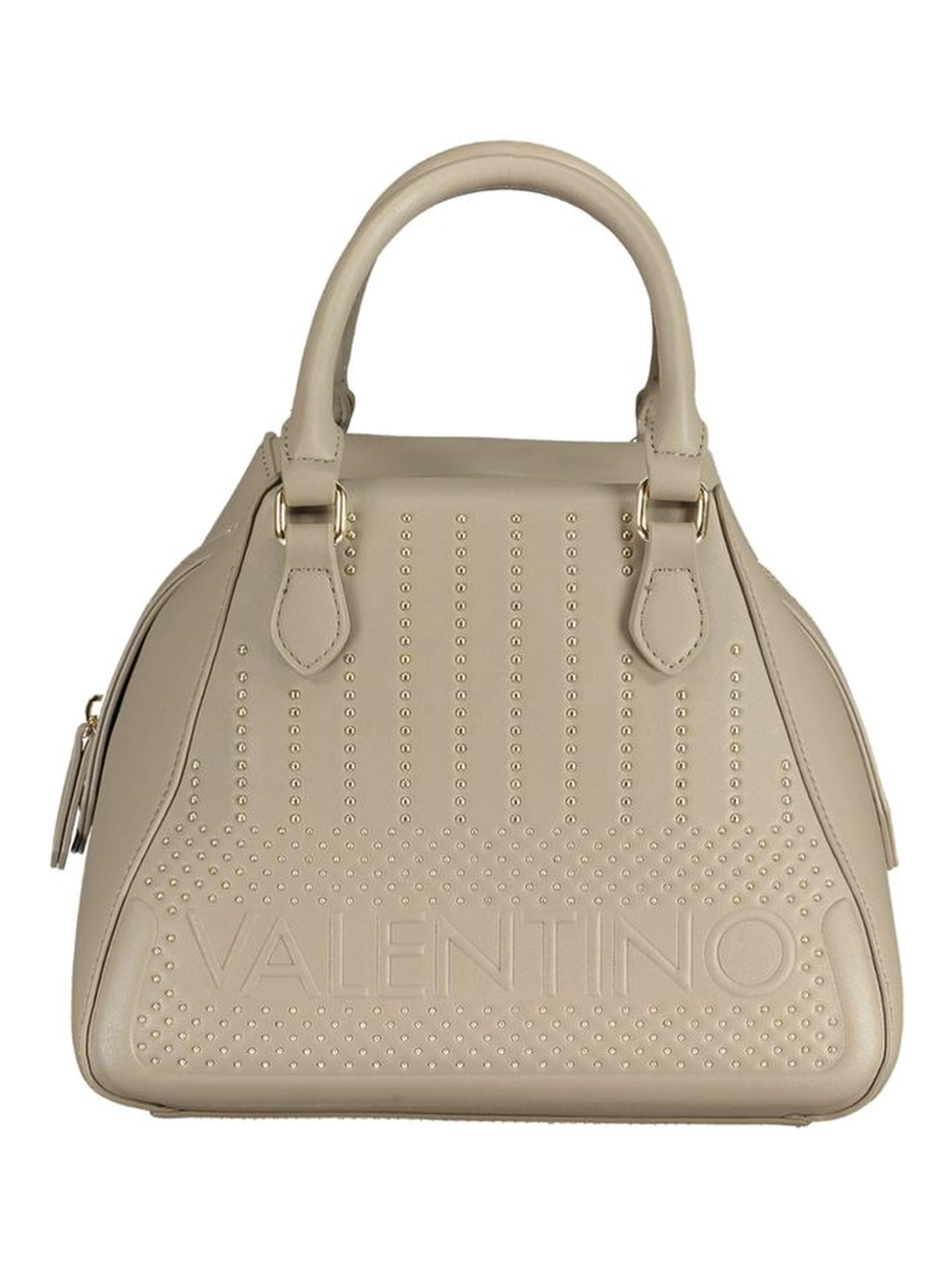 Beige Polyethylene Handbag