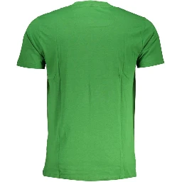 تيشيرت قطني أخضر