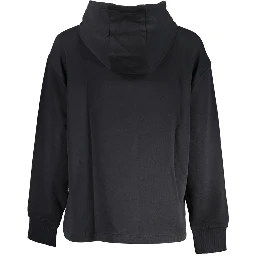 Black Cotton Women Sweater