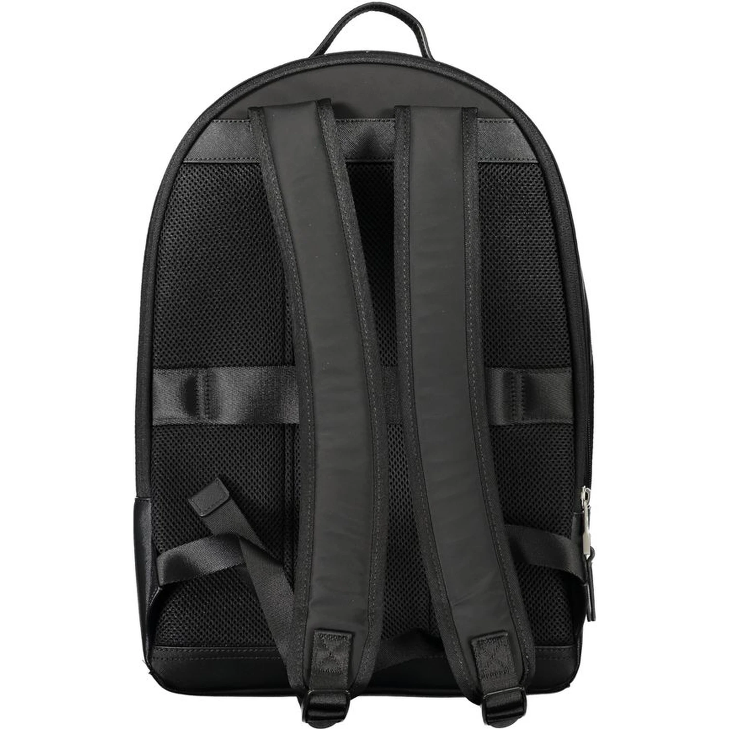 Black Polyester Backpack