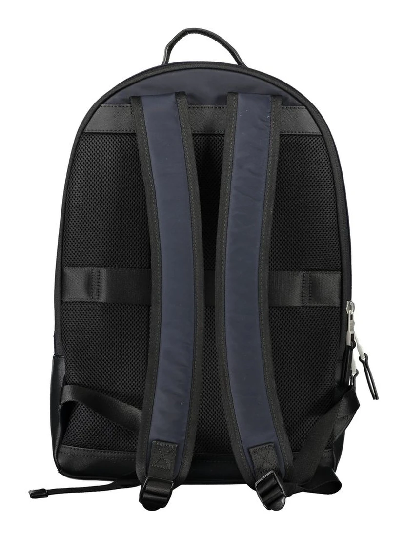 Blue Polyester Backpack