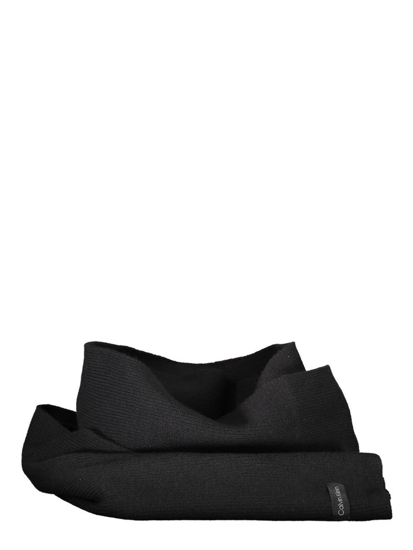 Black Cotton Women Scarf