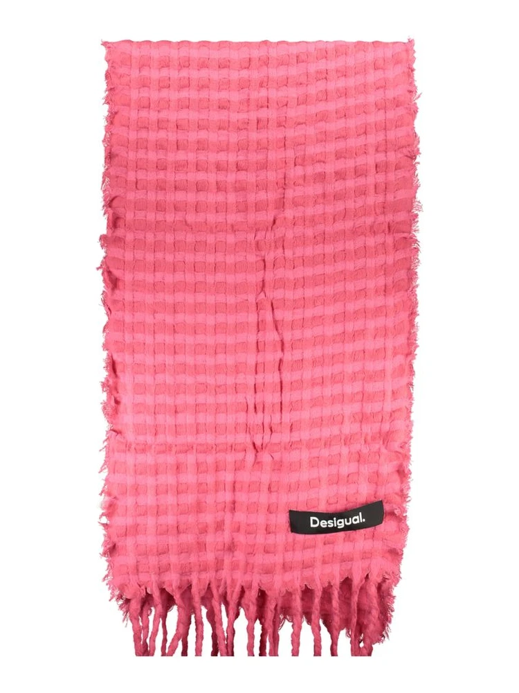 Pink Polyester Scarf alternative