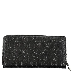 Black Polyester Wallet
