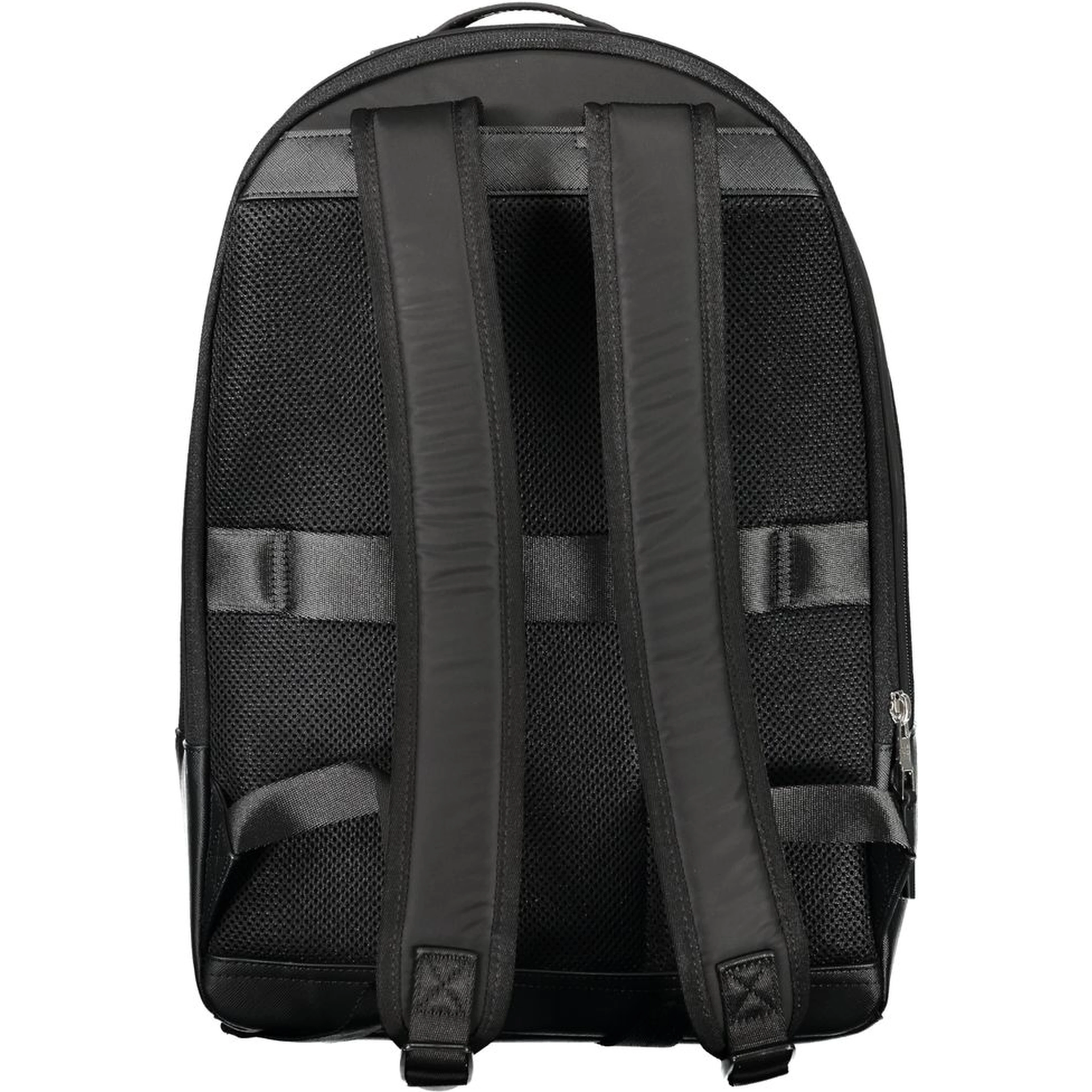 Black Polyester Backpack