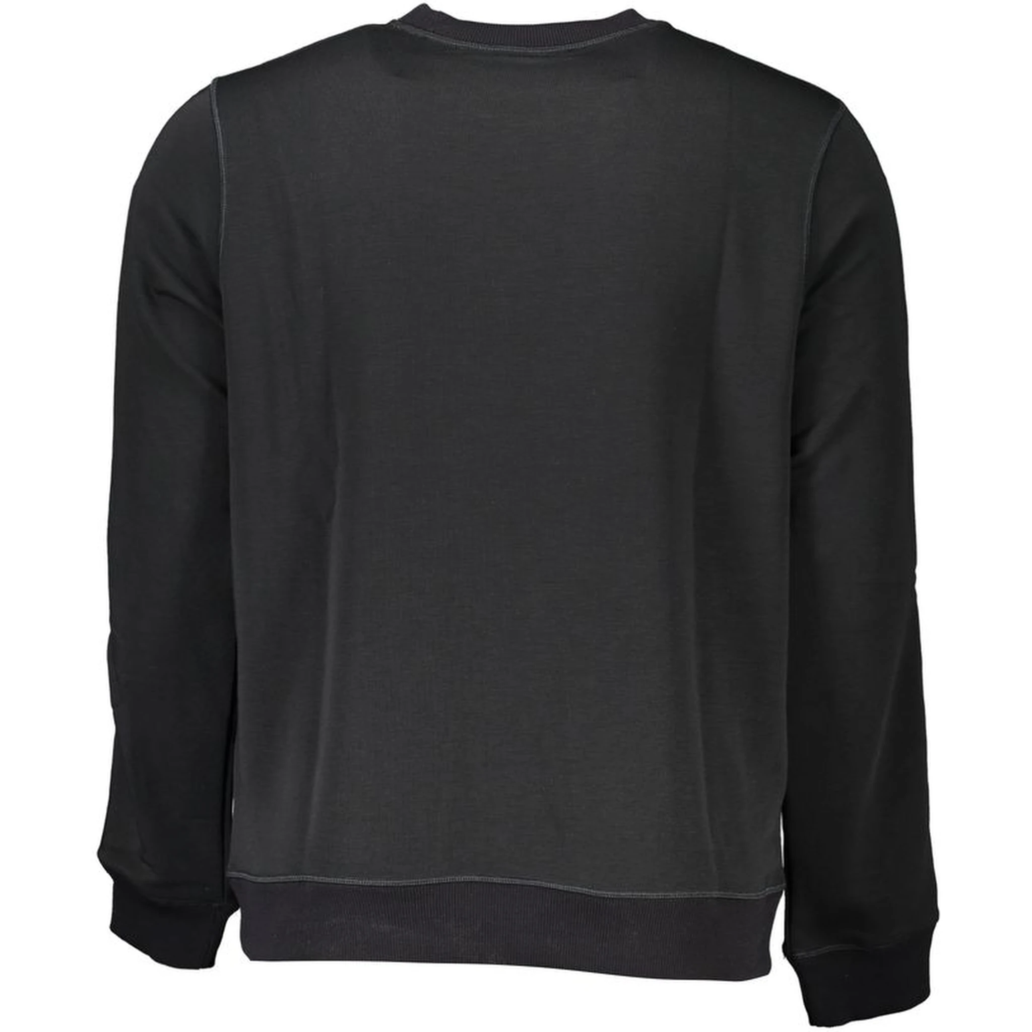 Black Polyester Men Sweater