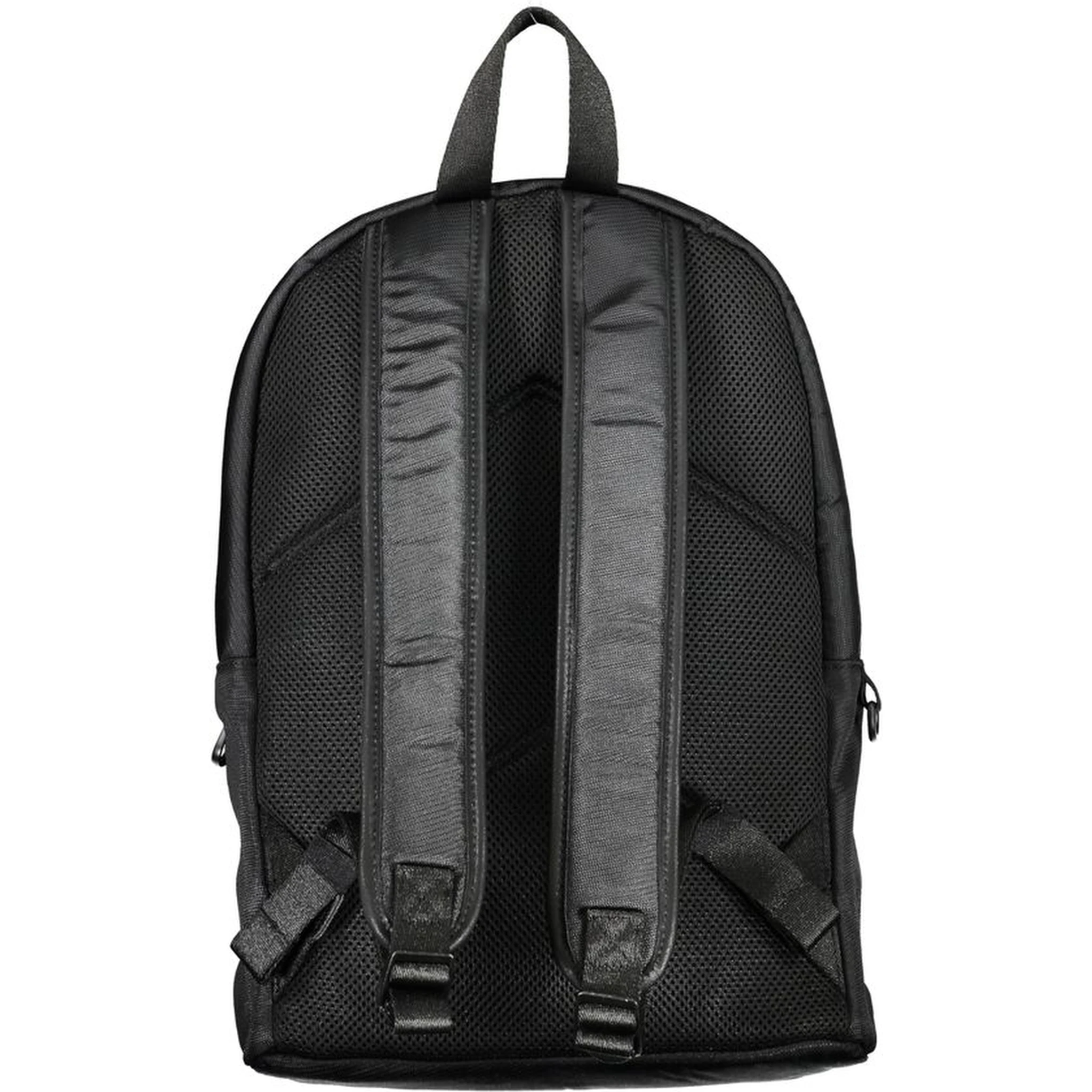 Black Polyester Backpack