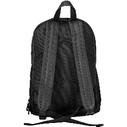 Black Polyester Backpack