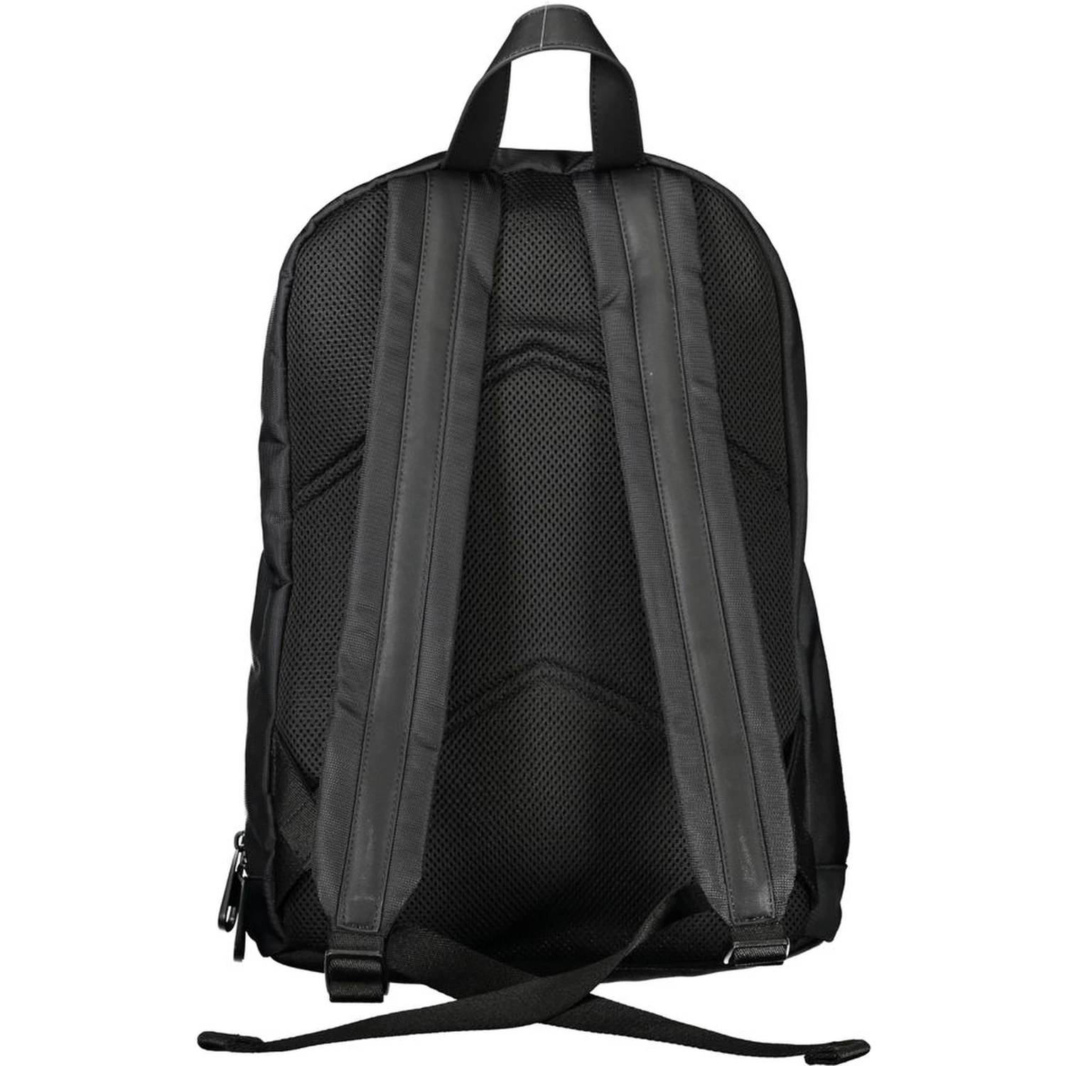 Black Polyester Backpack