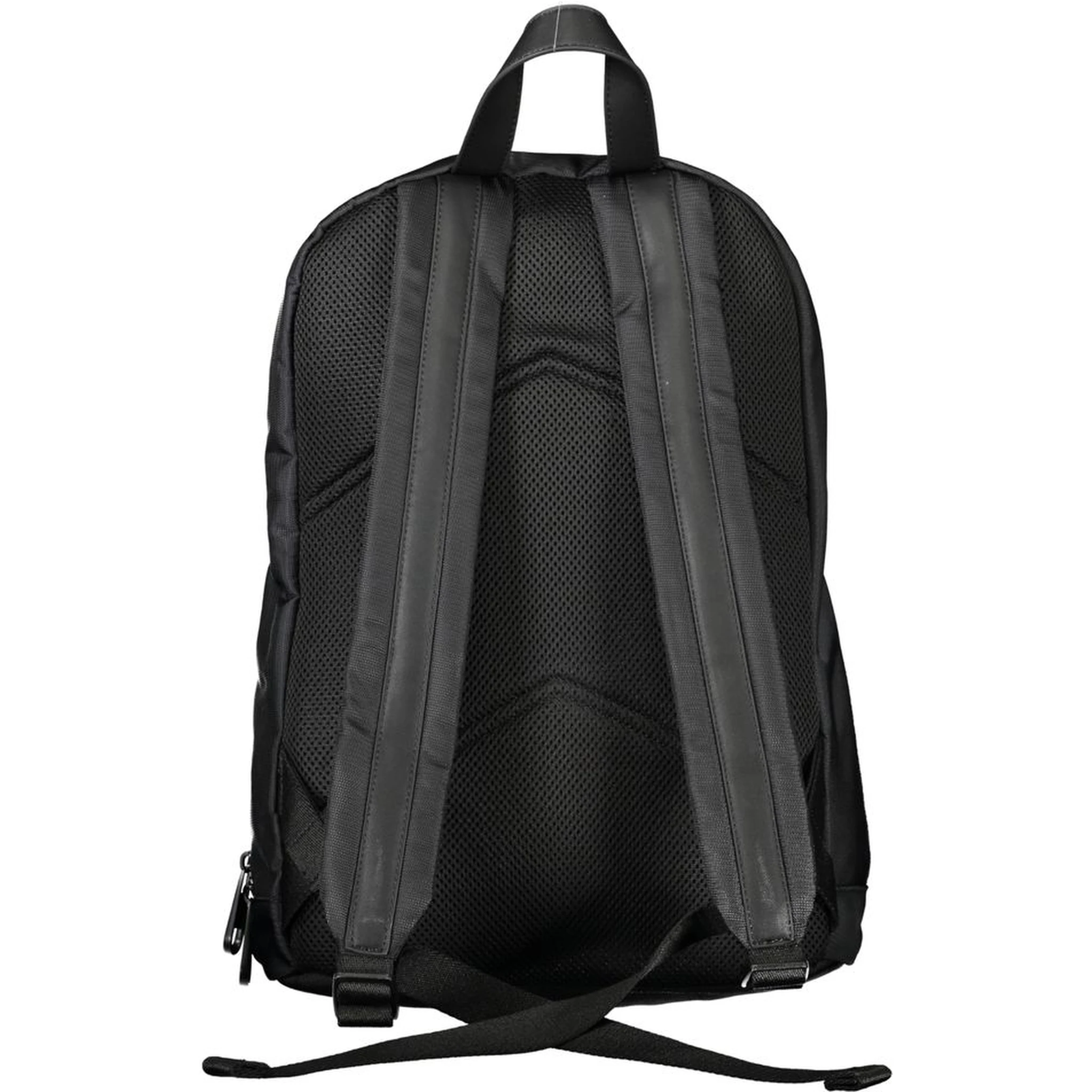 Black Polyester Backpack