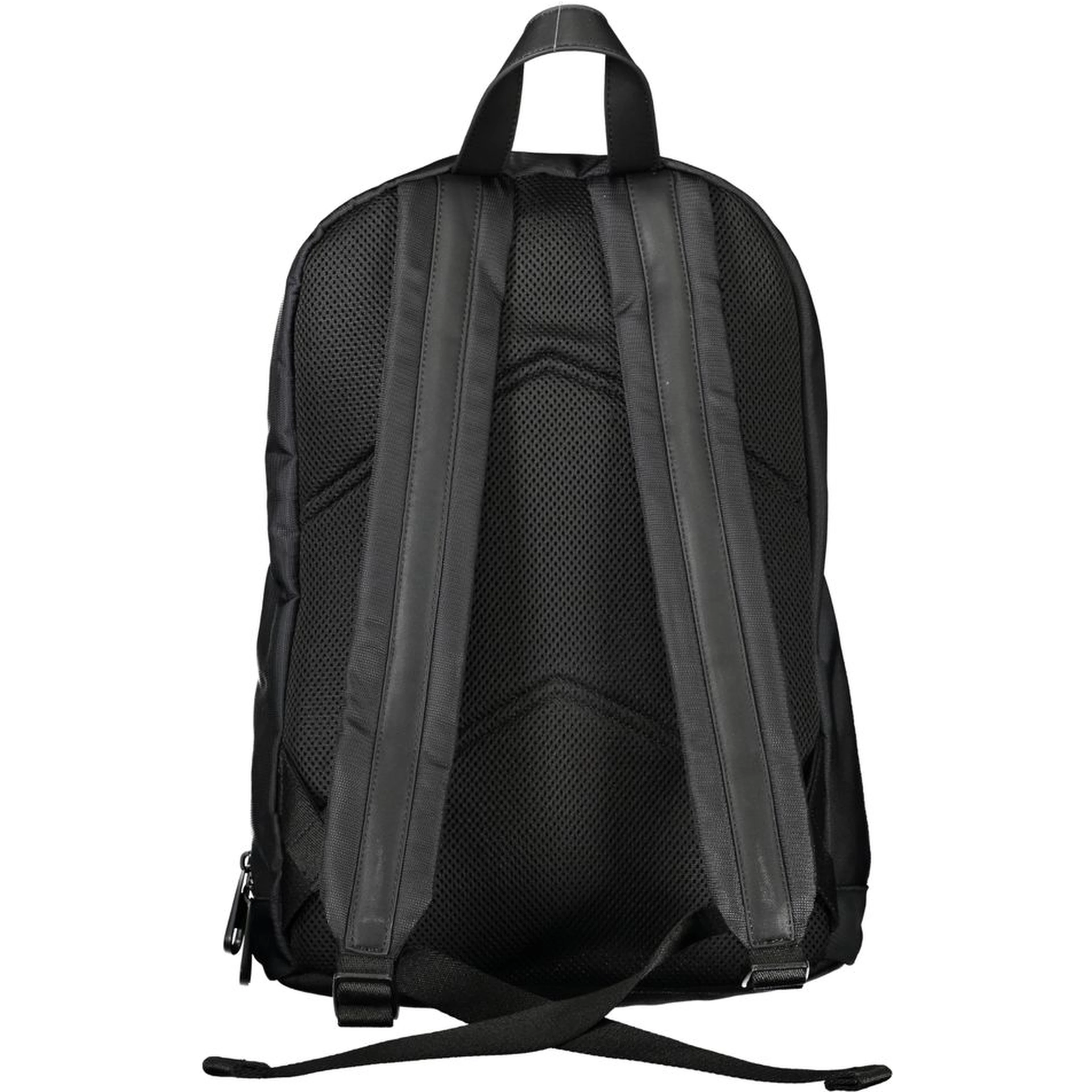 Black Polyester Backpack