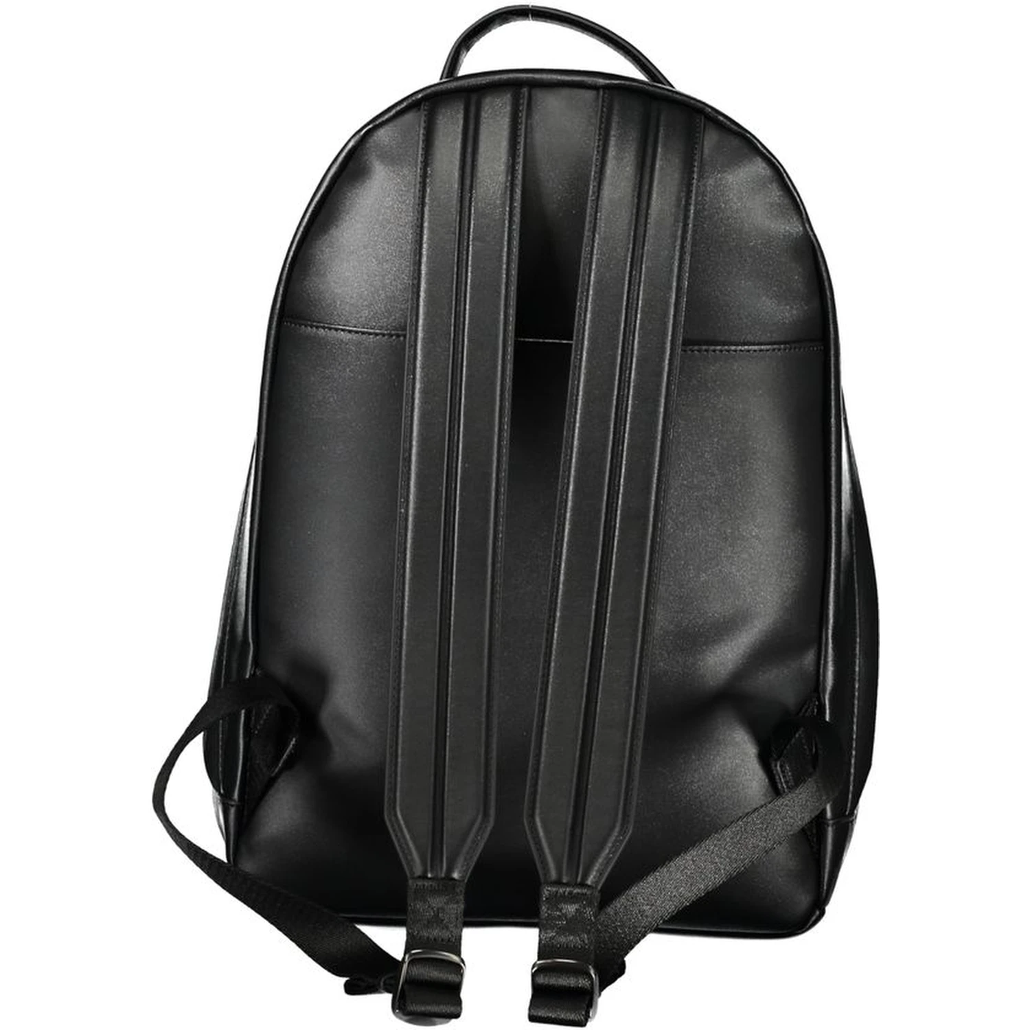 Black Polyester Backpack