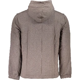 Brown Cotton Men Sweater